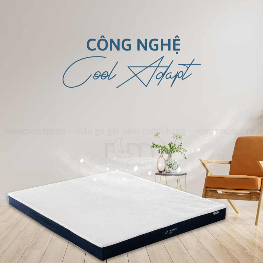 Nệm cao su Liên Á L’ADOME COOL - Hình ảnh 3