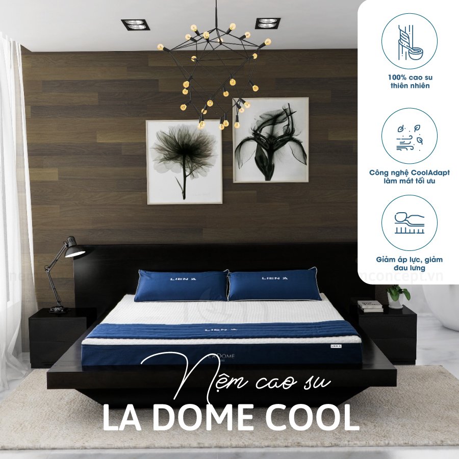 Nệm cao su Liên Á L’ADOME COOL - Hình ảnh 4