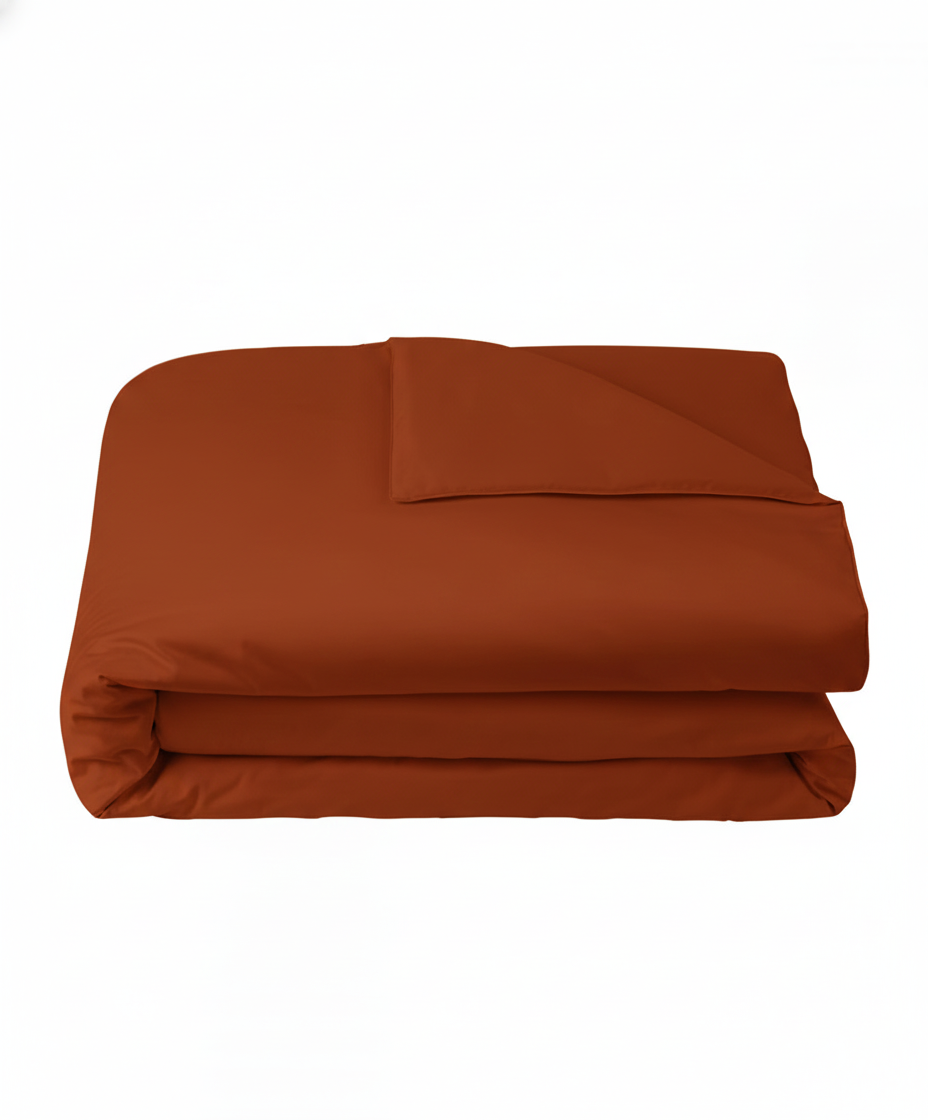 Vỏ chăn Tencel 60s CHU MY - Cam Cháy - TS-178 - Hình ảnh 1