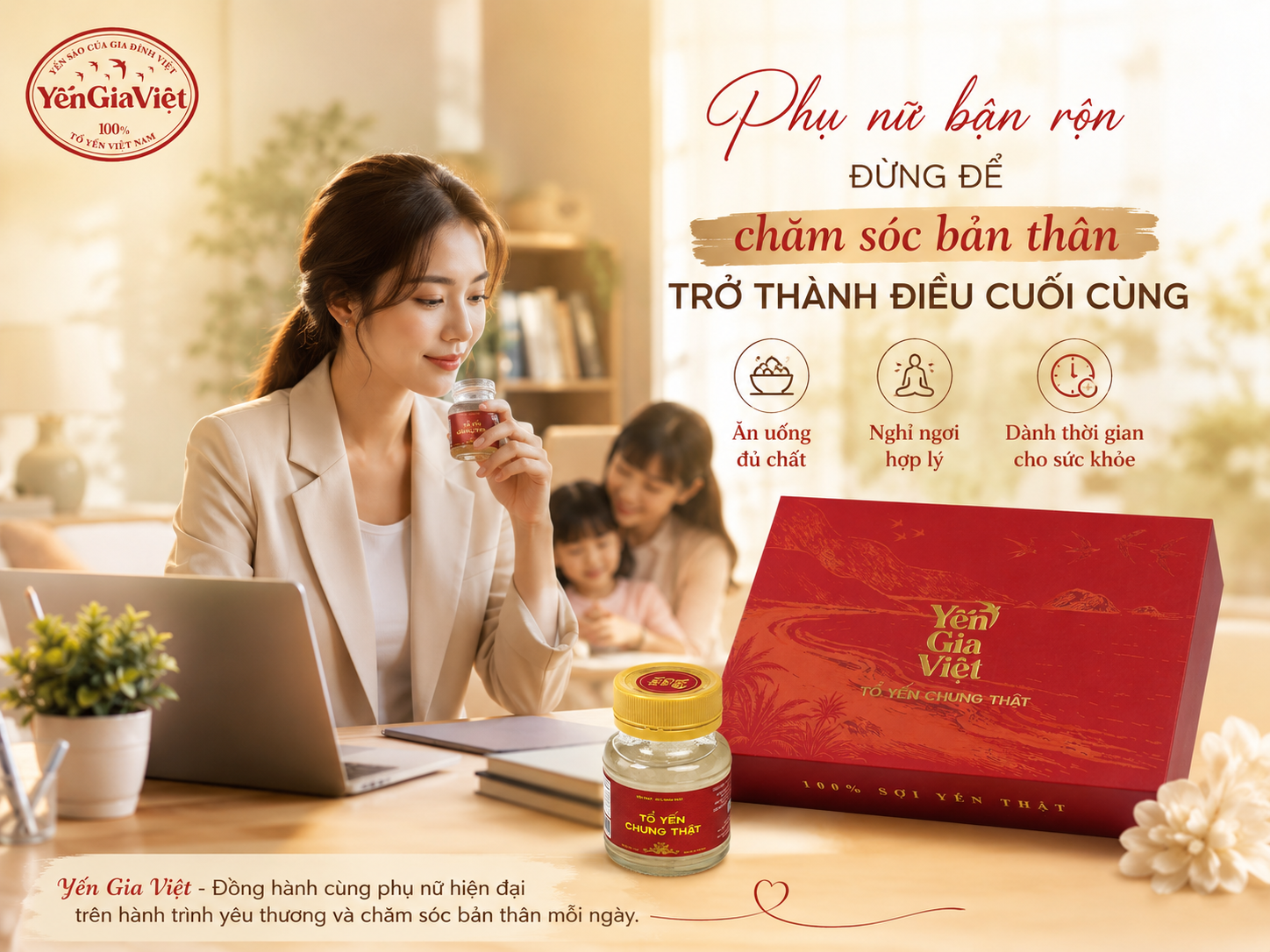 Phụ nữ bận rộn: Đừng để chăm sóc bản thân trở thành điều cuối cùng