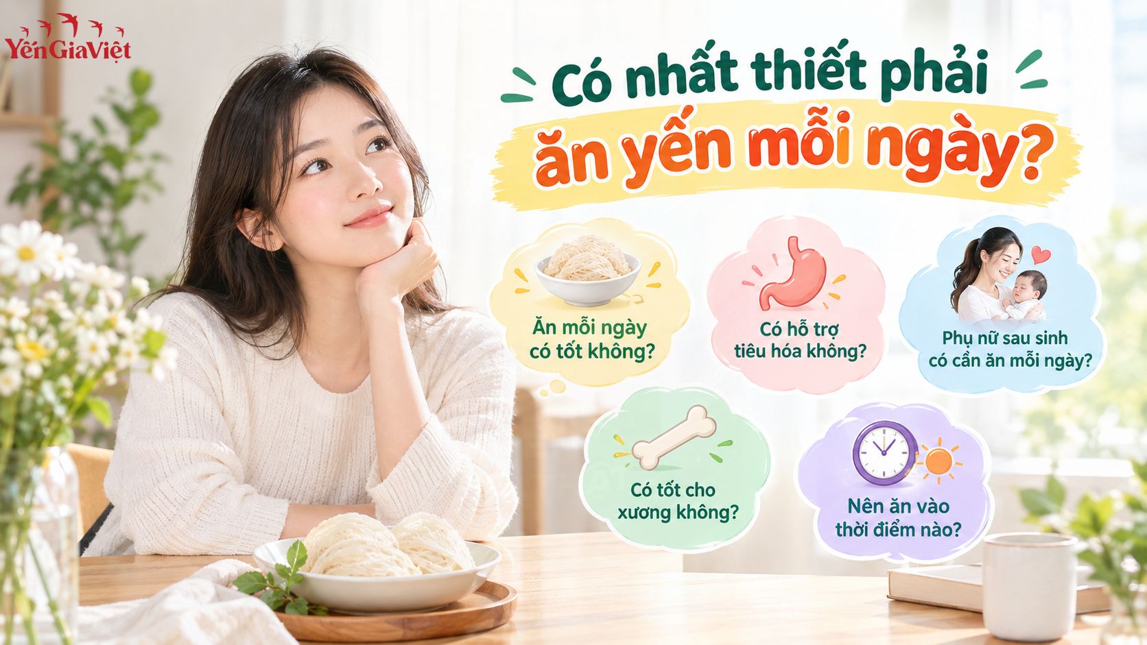 Có nhất thiết phải ăn yến mỗi ngày?