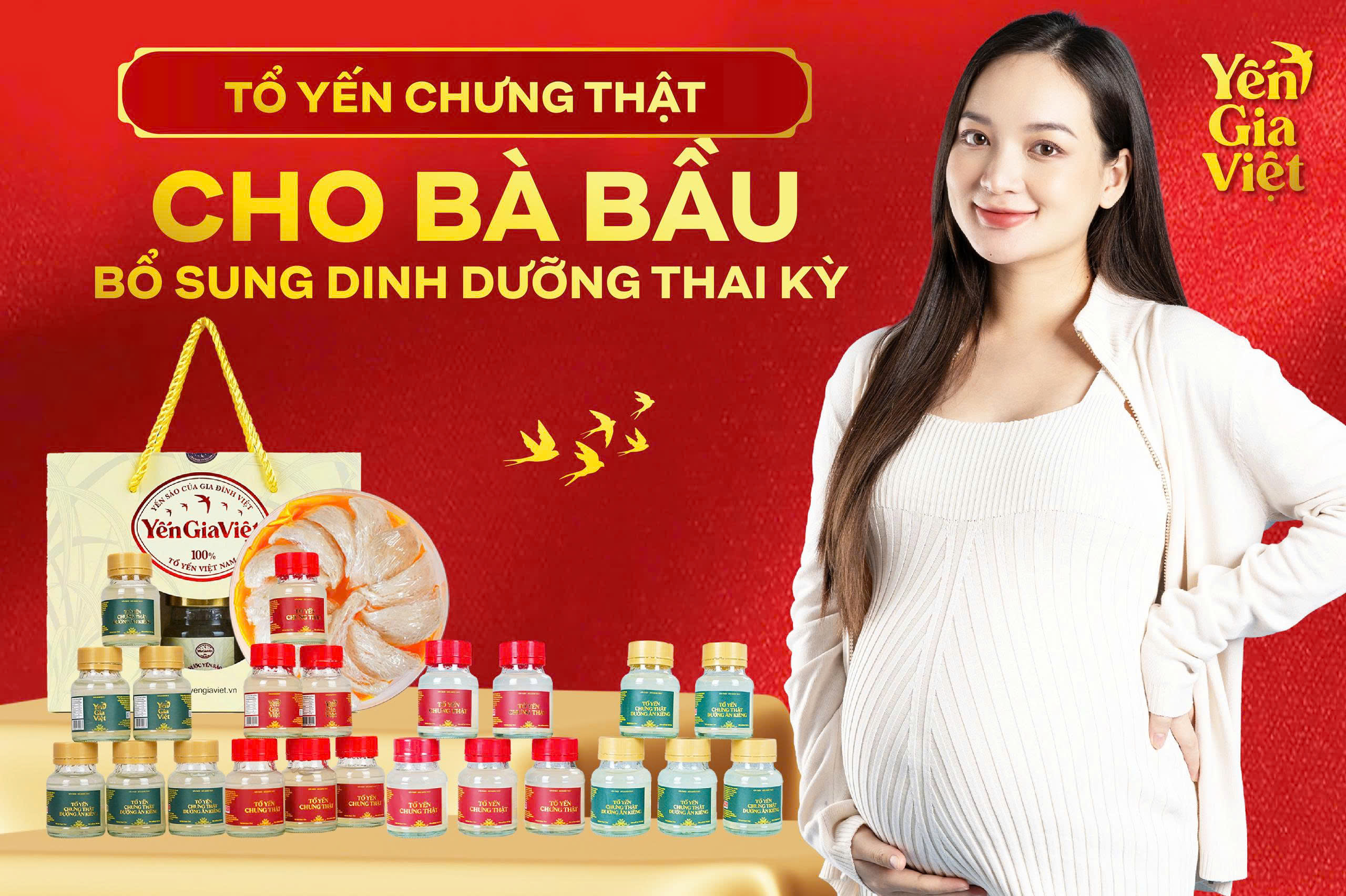 Tổ Yến Chưng Thật Cho Bà Bầu: Bổ Sung Dinh Dưỡng Thai Kỳ