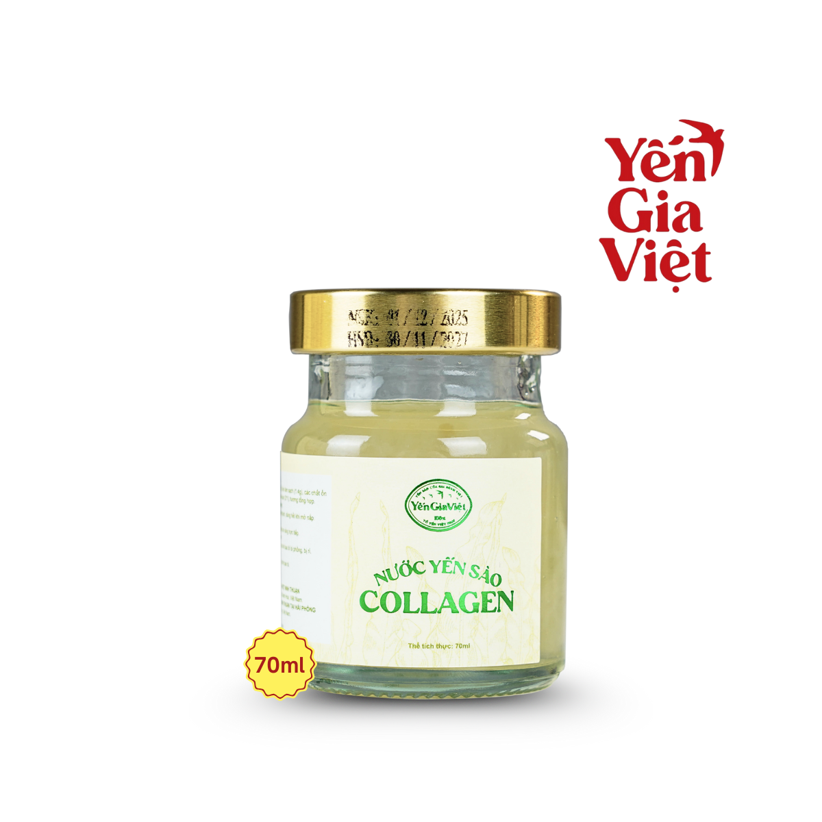 Nước yến sào Collagen 70ml
