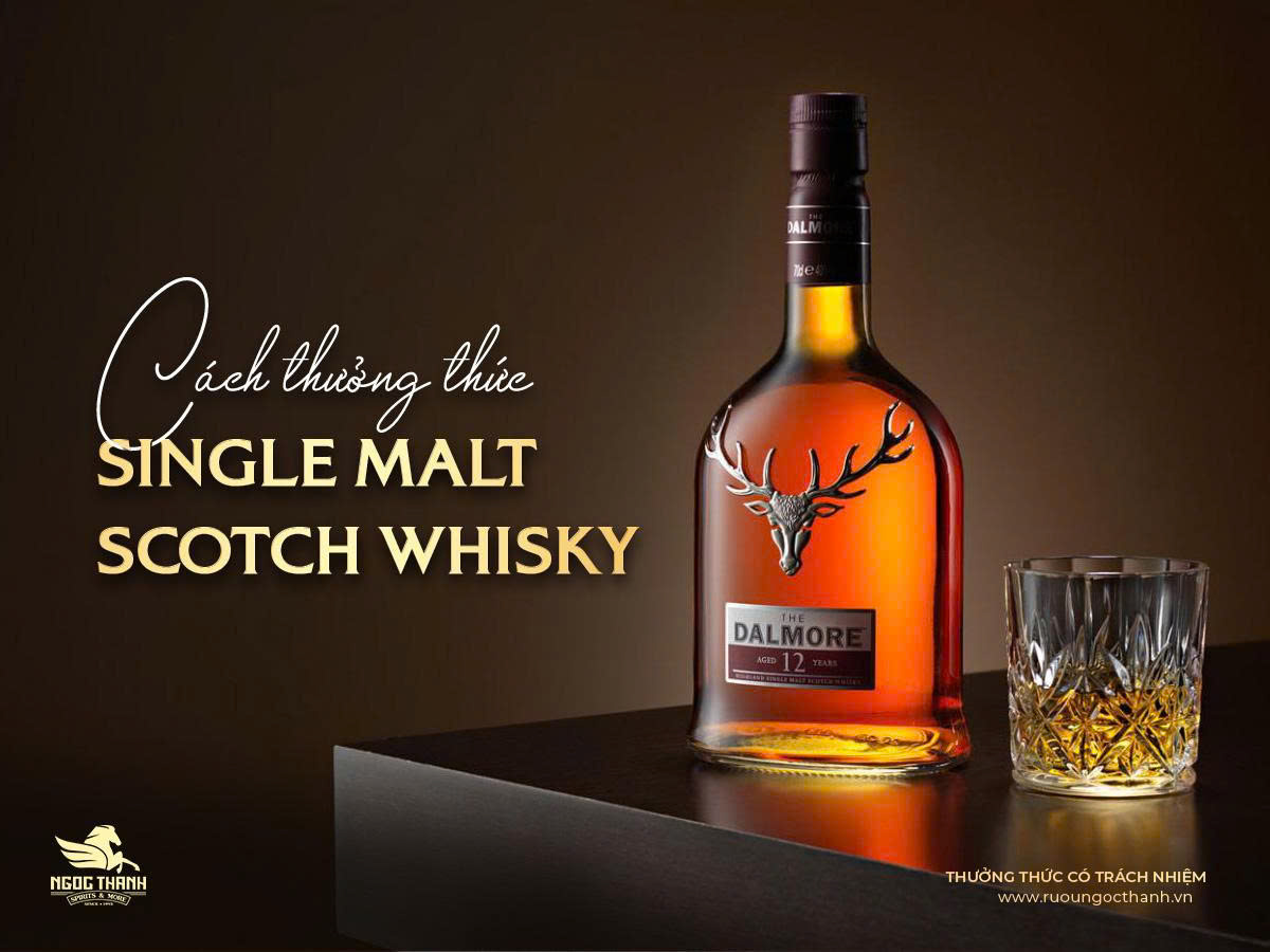 Cách thưởng thức Single Malt Scotch Whisky để cảm nhận trọn vẹn hương vị