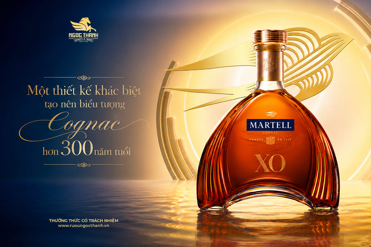 Đằng sau chiếc bình cong của Martell XO là câu chuyện hơn 300 năm đổi mới