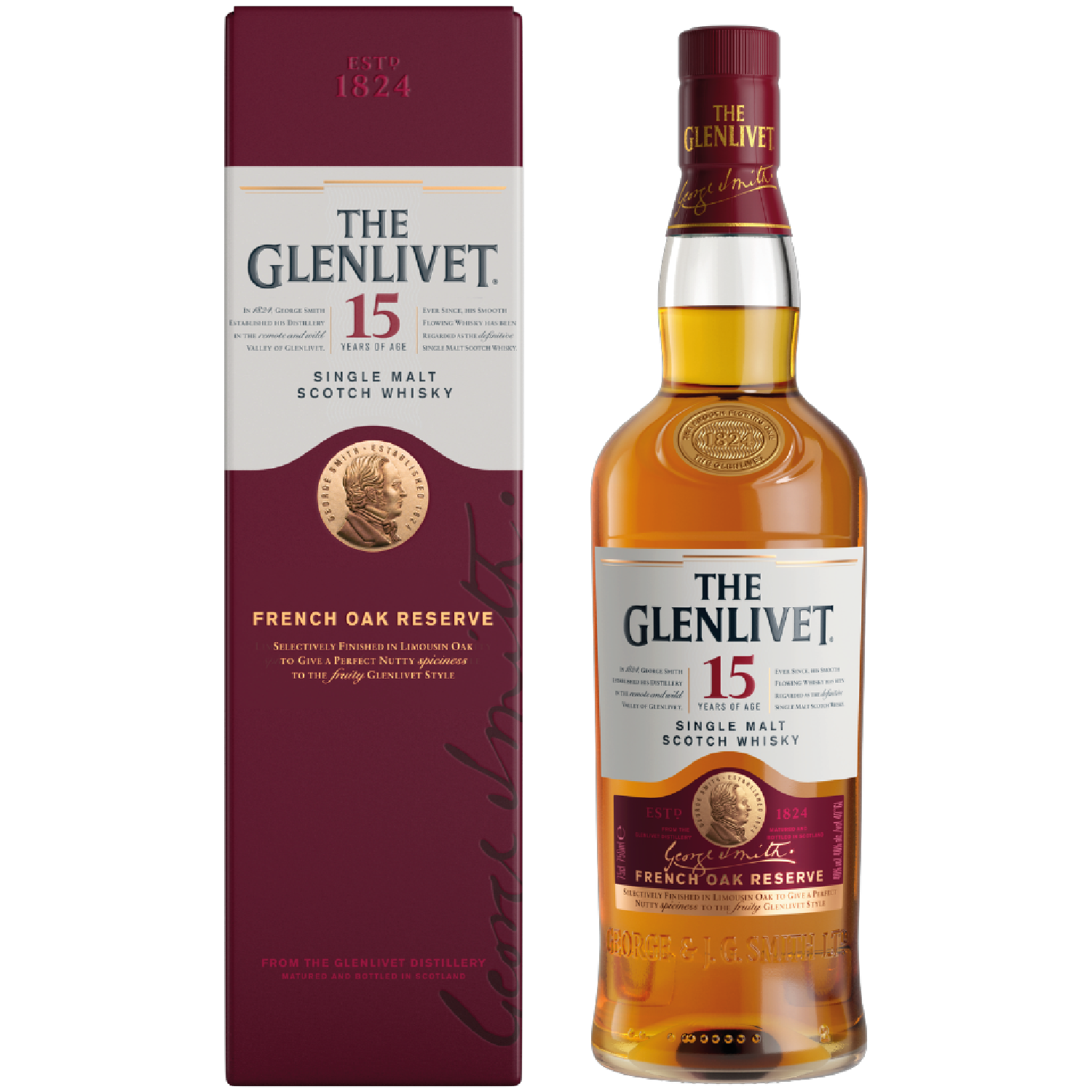 <b>The Glenlivet 15 Year Old</b><br>70cl | 40%