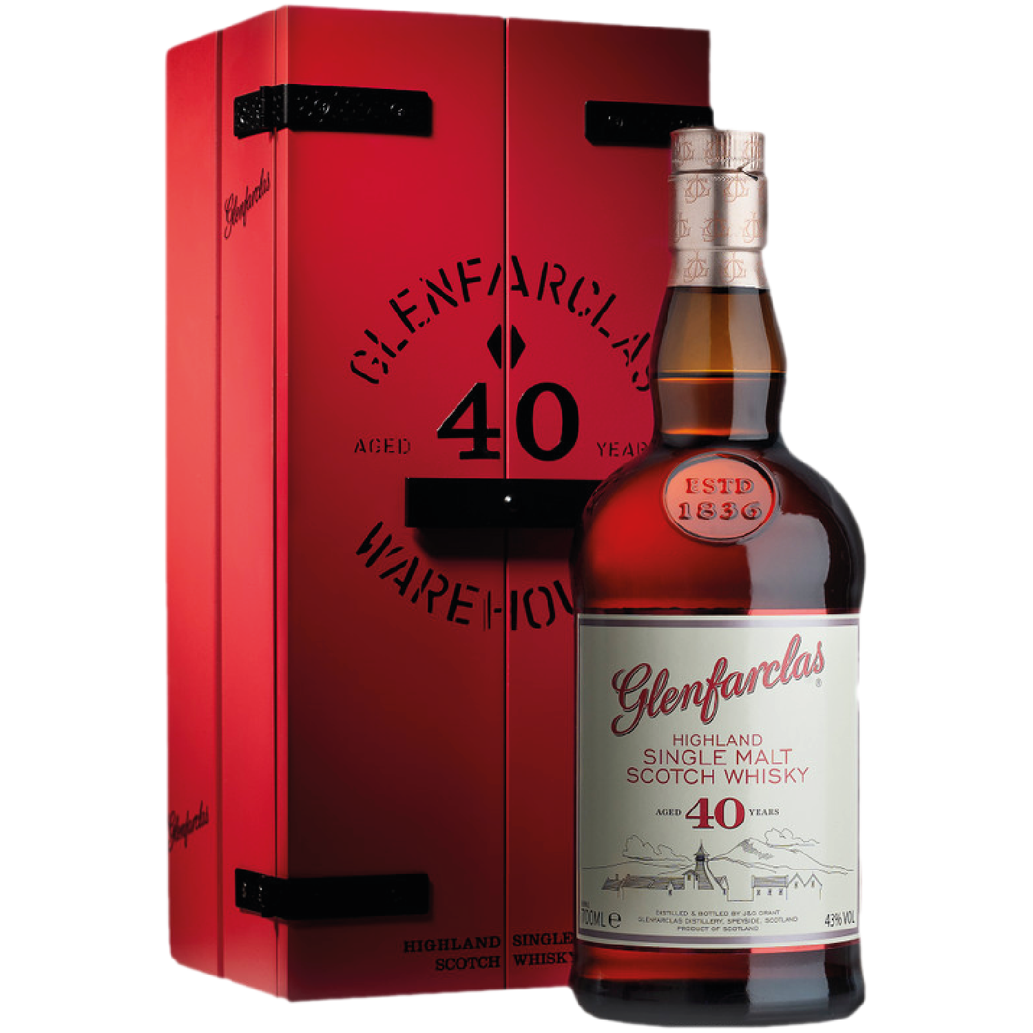 <b>Glenfarclas 40 Year Old</b><br>70cl | 43%