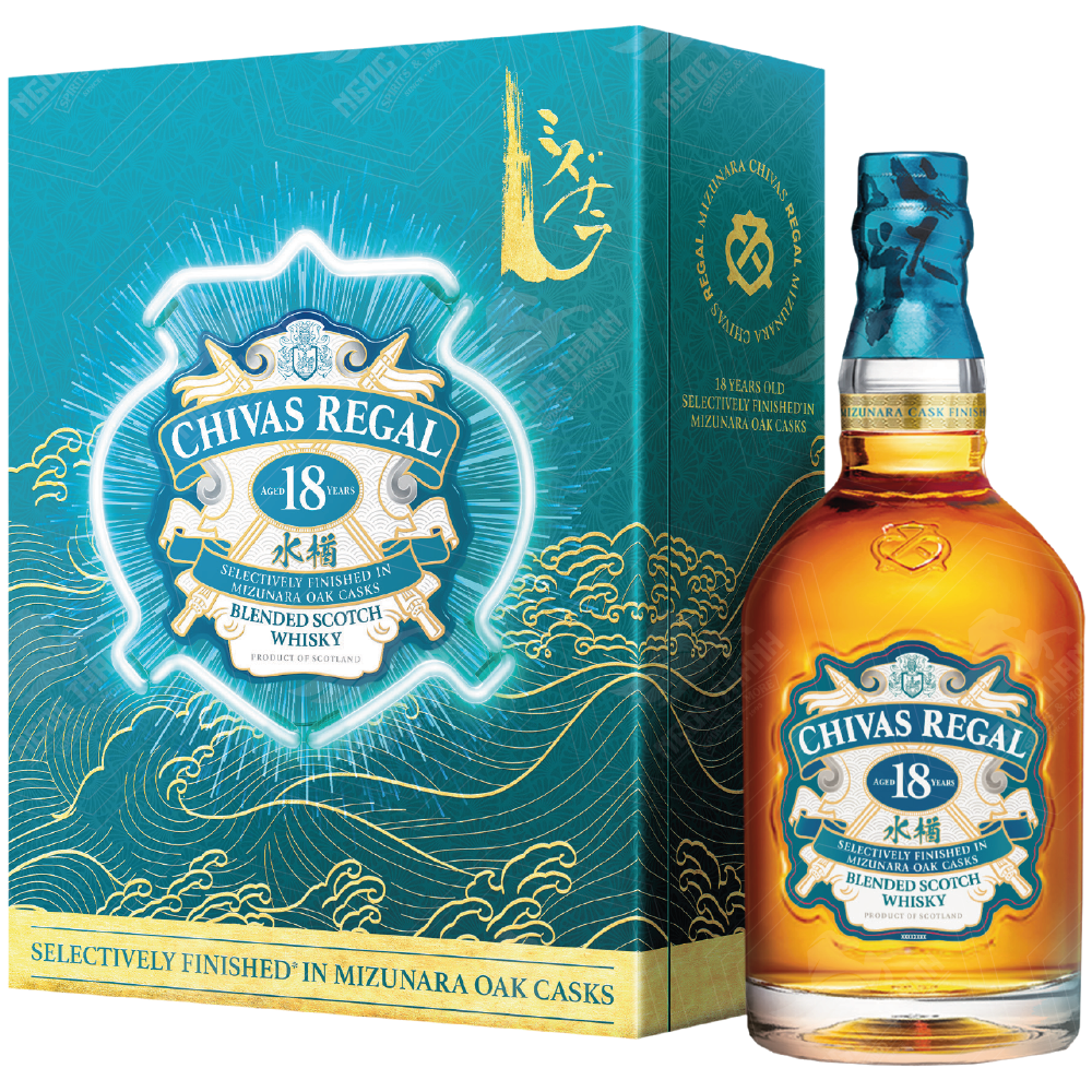 <b>BSP Chivas 18 Mizunara Cask Finish F24</b><br>70cl | 40%