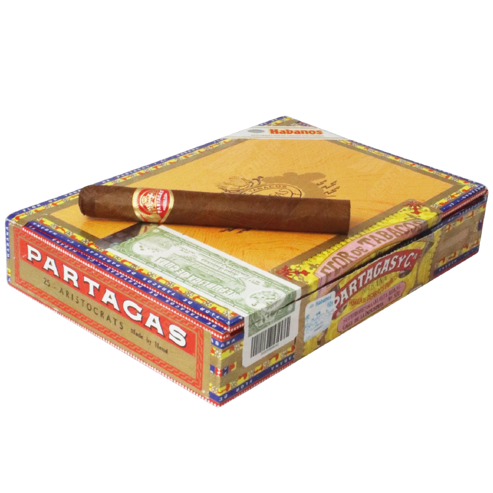 <b>Partagás Aristocrats</b><br>Hộp 25 điếu | 5⅛ x 40