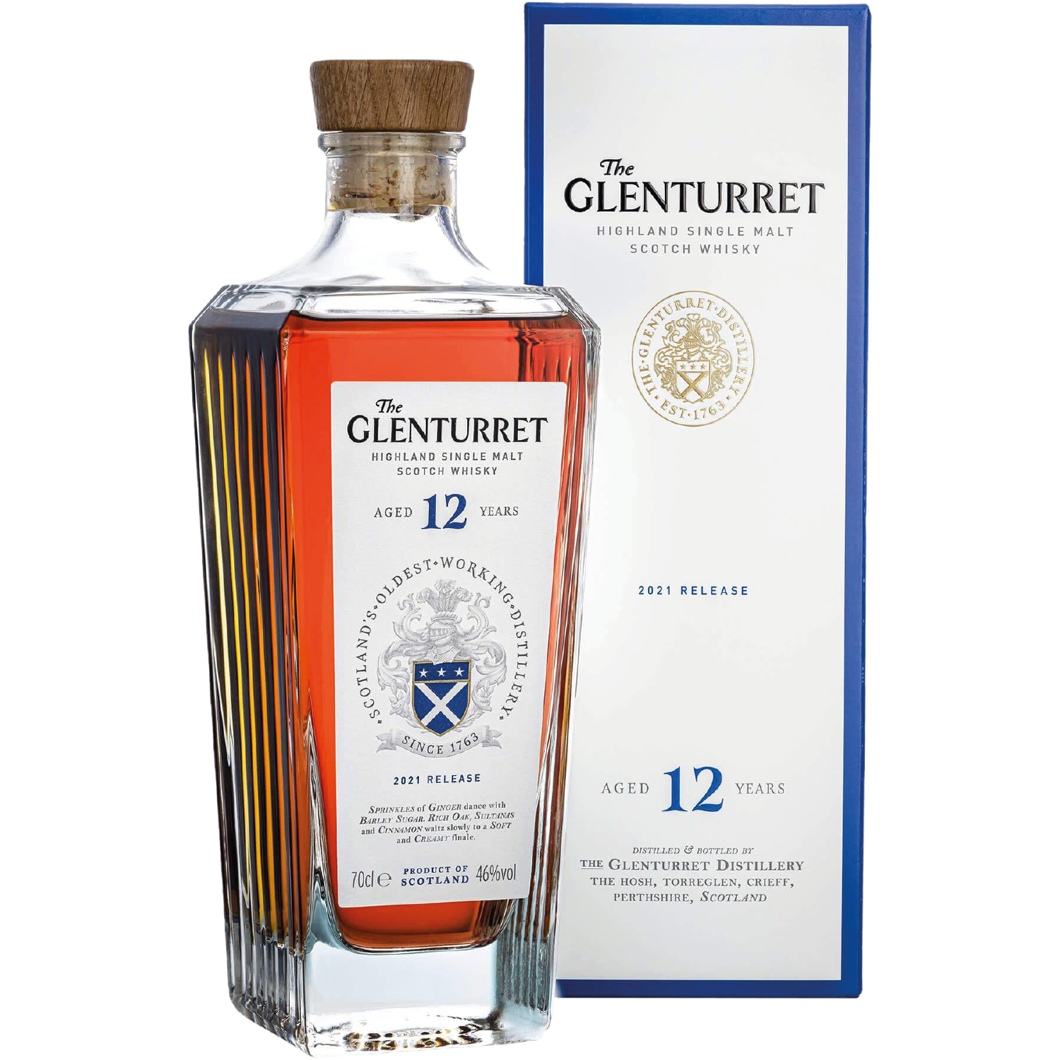 <b>The Glenturret 12 Years Old</b><br>70cl | 46%