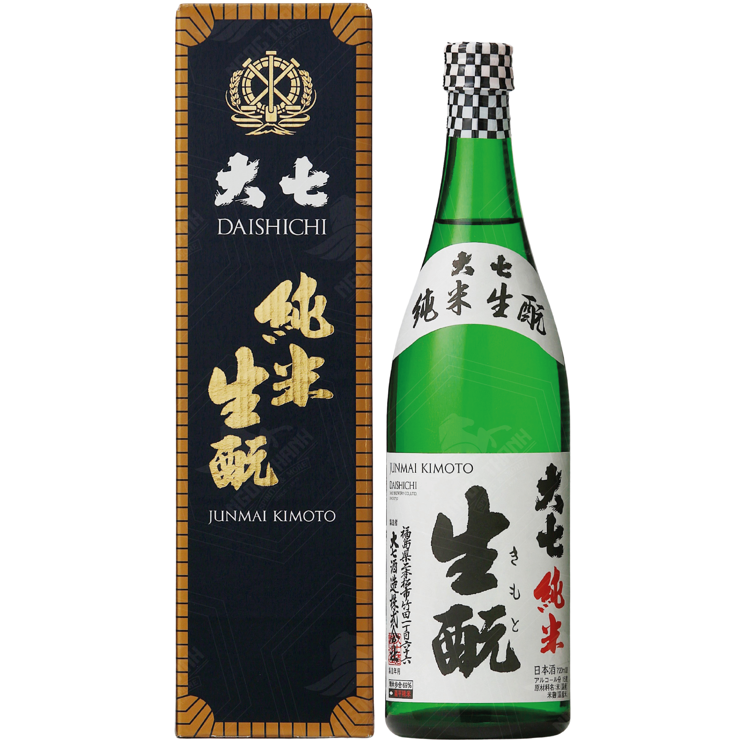 <b>Daishichi Junmai Kimoto Sake (72cl)</b><br>72cl | 15%