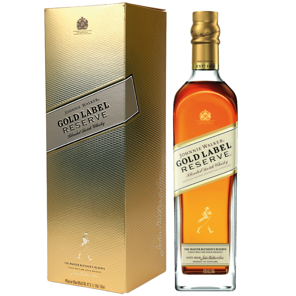 <b>Johnnie Walker Gold Label Reserve</b><br>1L | 40%