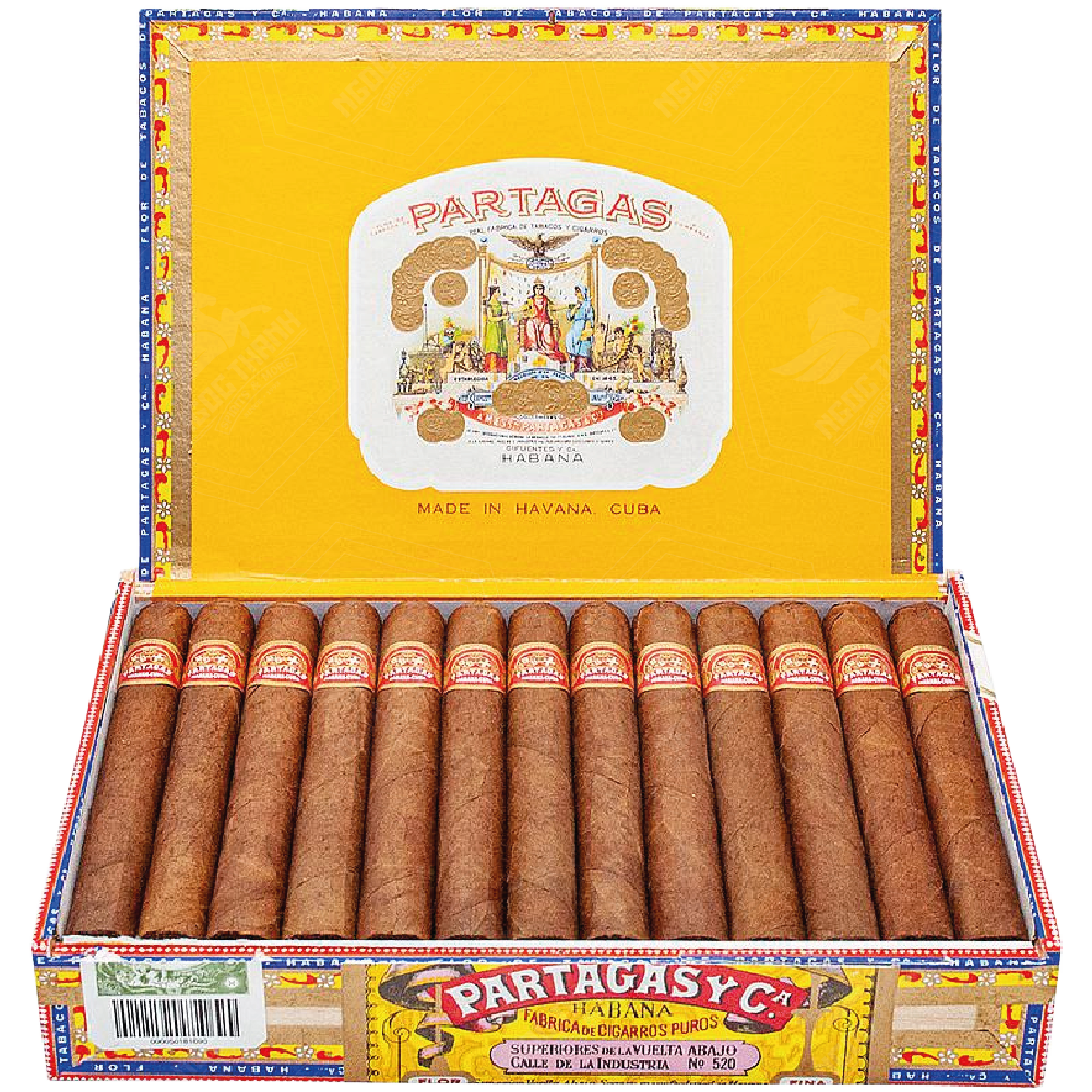 <b>Partagás Aristocrats</b><br>Hộp 25 điếu | 5⅛ x 40