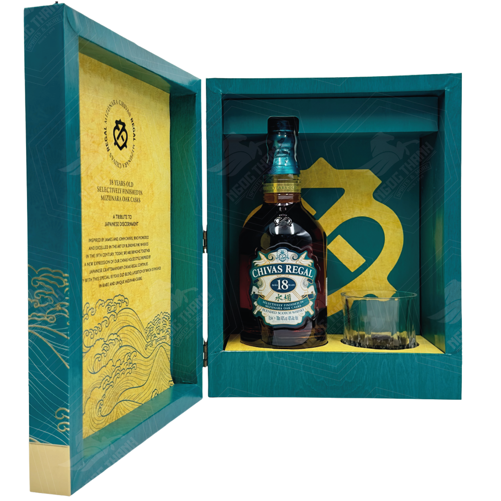 <b>BSP Chivas 18 Mizunara Cask Finish F24</b><br>70cl | 40%