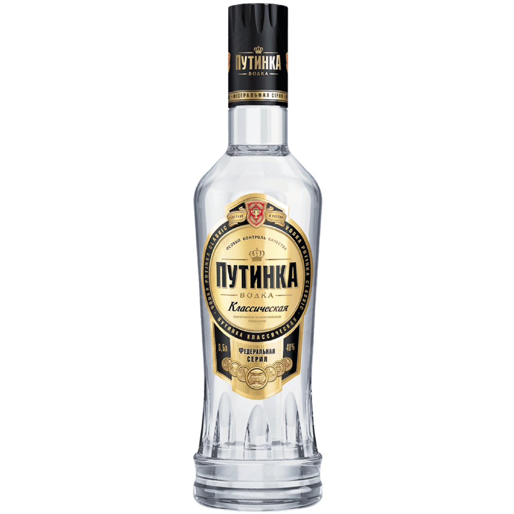 <b>Putinka Classic Vodka</b><br>50cl | 38%