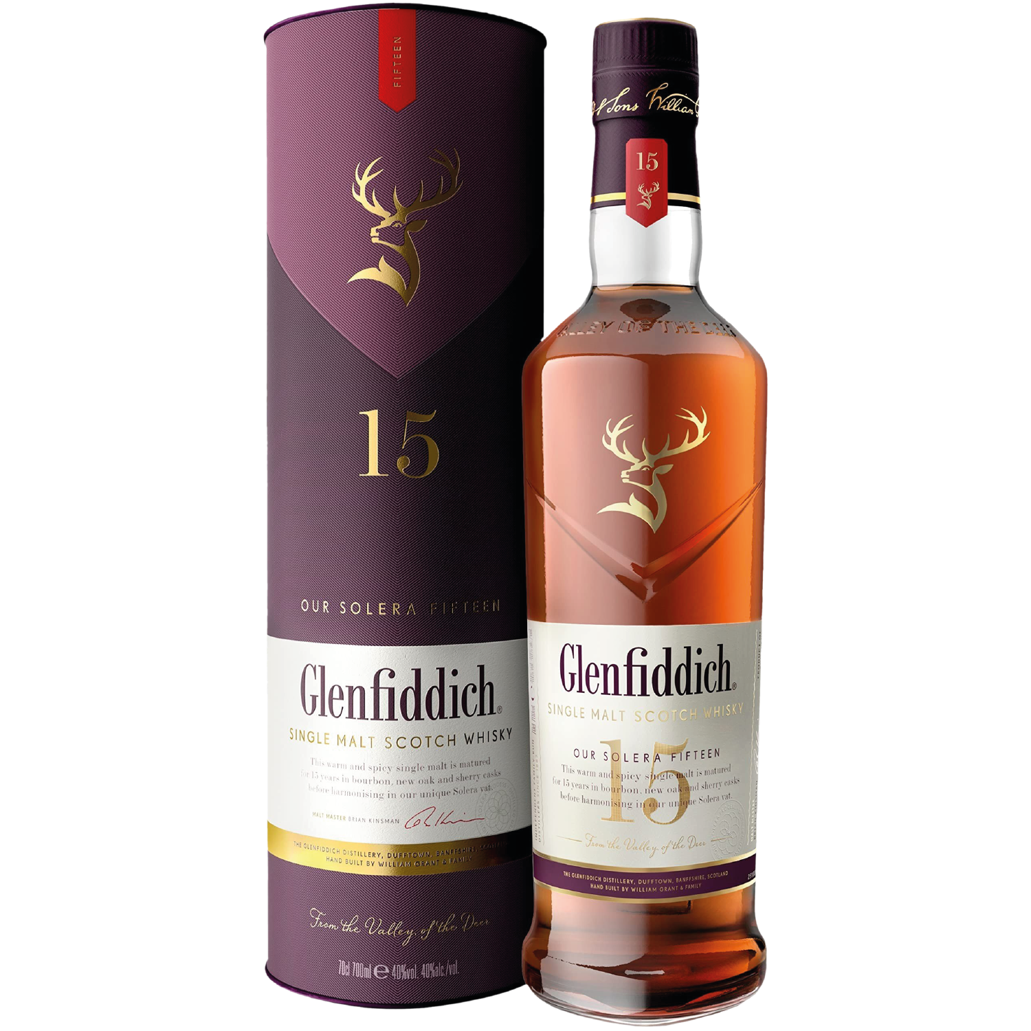 <b>Glenfiddich 15 Year Old</b><br>70cl | 40%