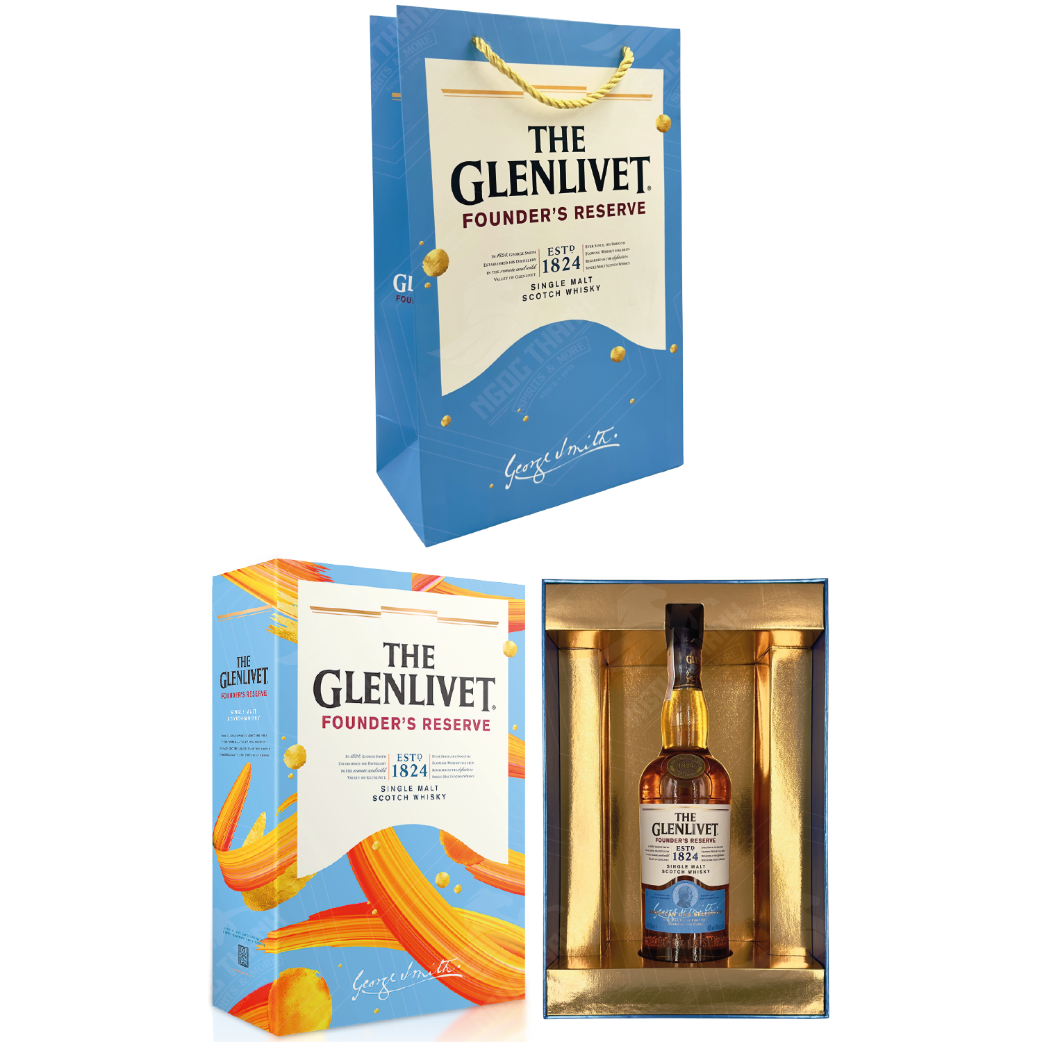 <b>BSP The Glenlivet Founder's Reserve F25</b><br>70cl | 40%