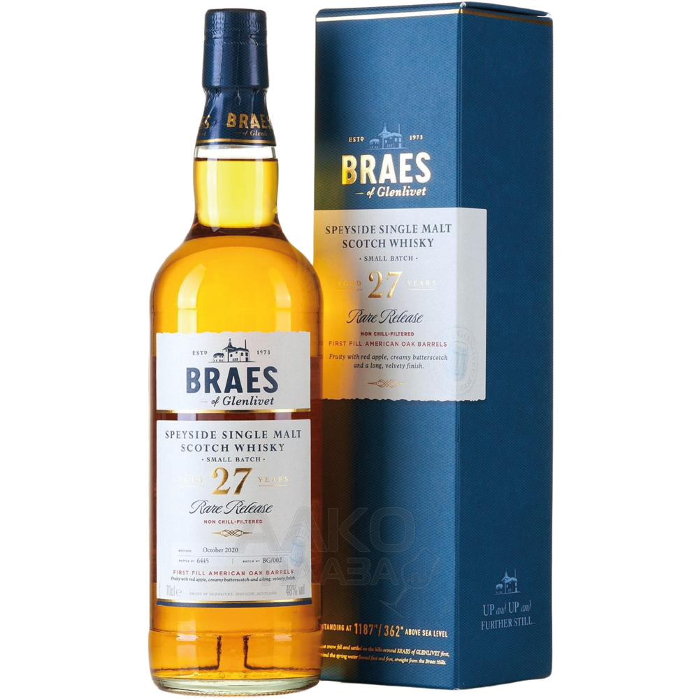 <b>Braes of Glenlivet 27 Year Old</b><br>70cl | 48%