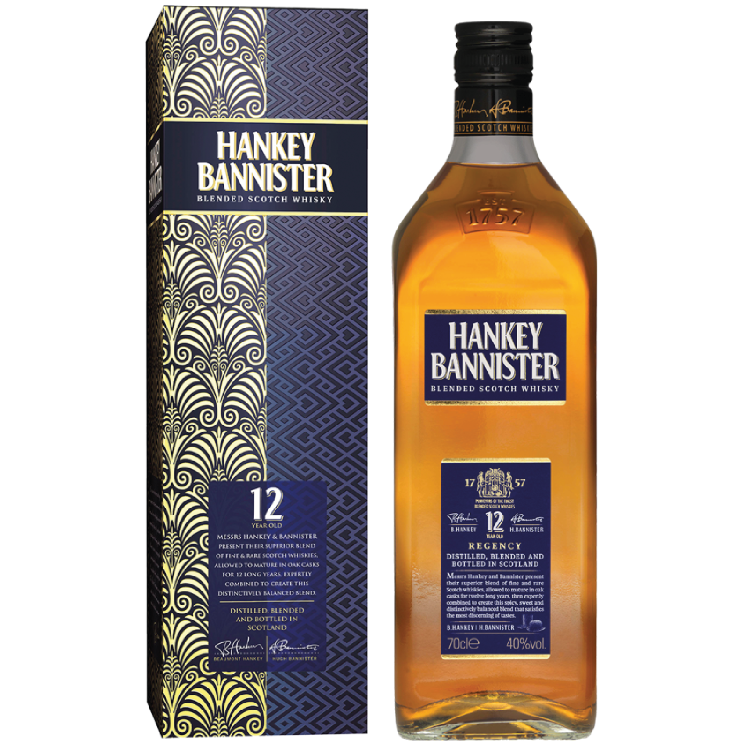 <b>Hankey Bannister 12 Year Old Regency</b><br>70cl | 40%
