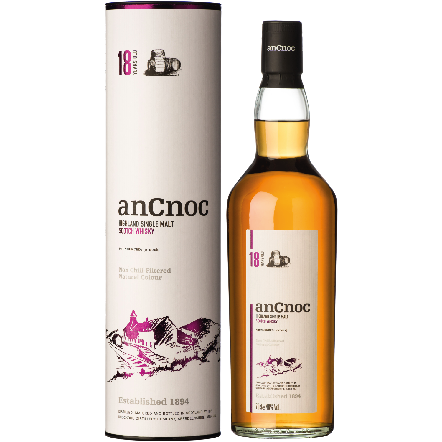 <b>anCnoc 18 Year Old</b><br>70cl | 46%