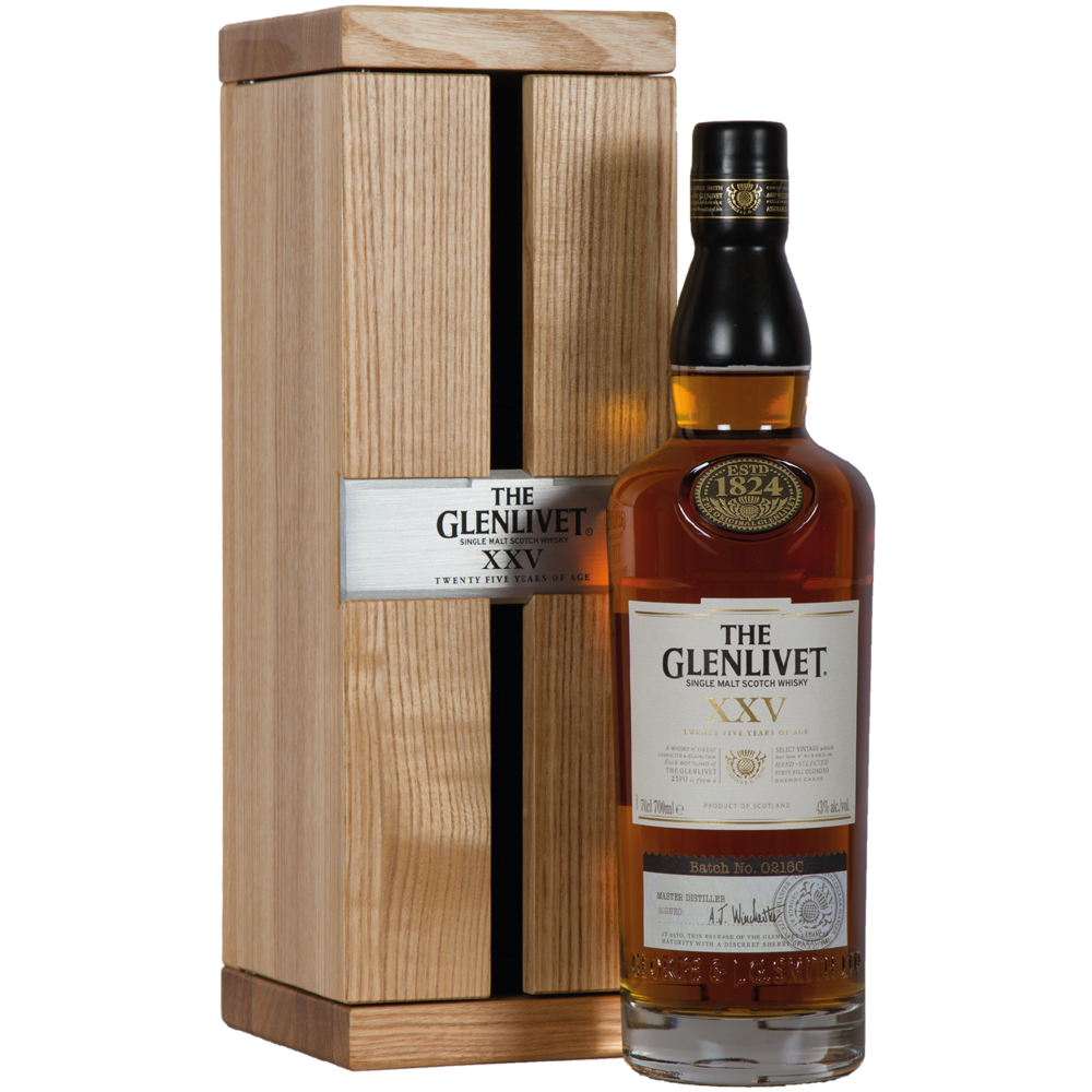 <b>The Glenlivet XXV</b><br>70cl | 43%