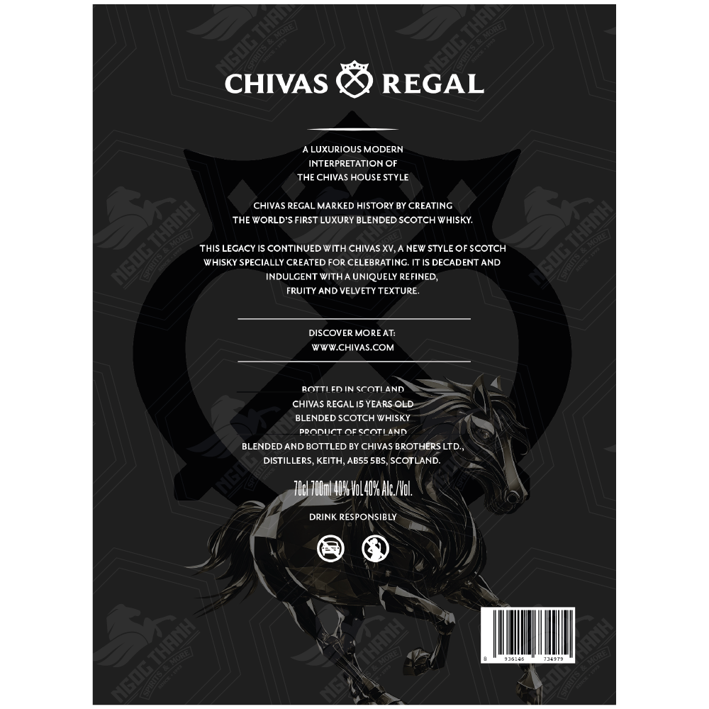 <b>BSP Chivas XV F26</b><br>70cl | 40%