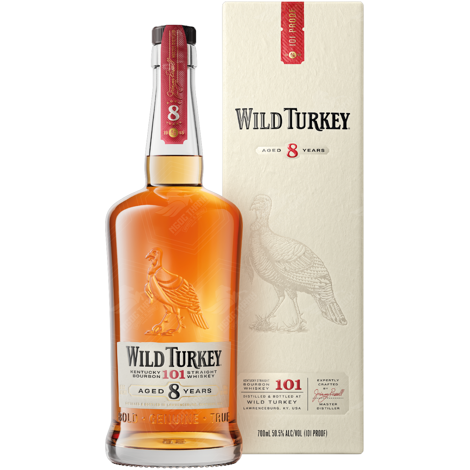 <b>Wild Turkey 101 8-Year-Old Bourbon</b><br>70cl | 50.5%