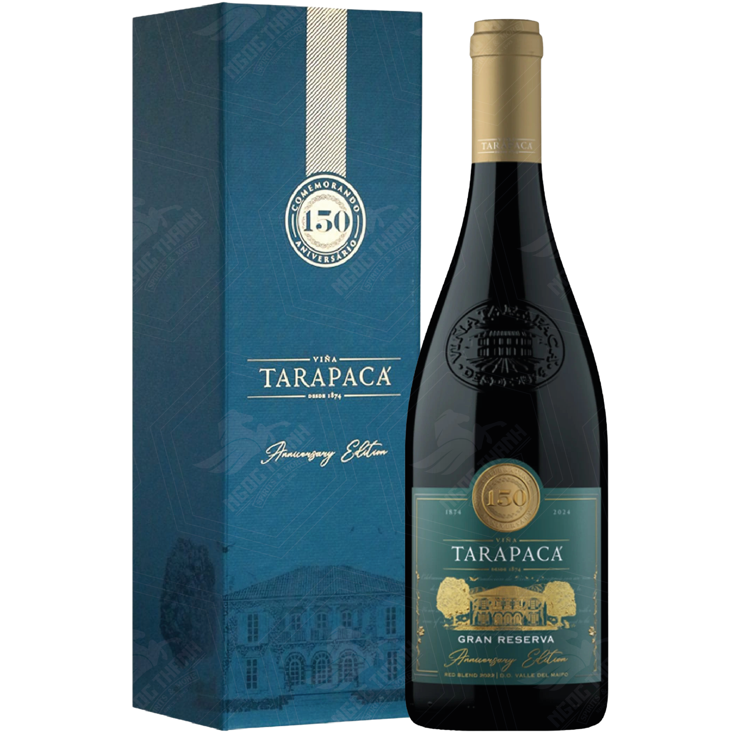 <b>Vang Đỏ Chile Viña Tarapacá Gran Reserva 150 Años</b><br>75cl | 14%