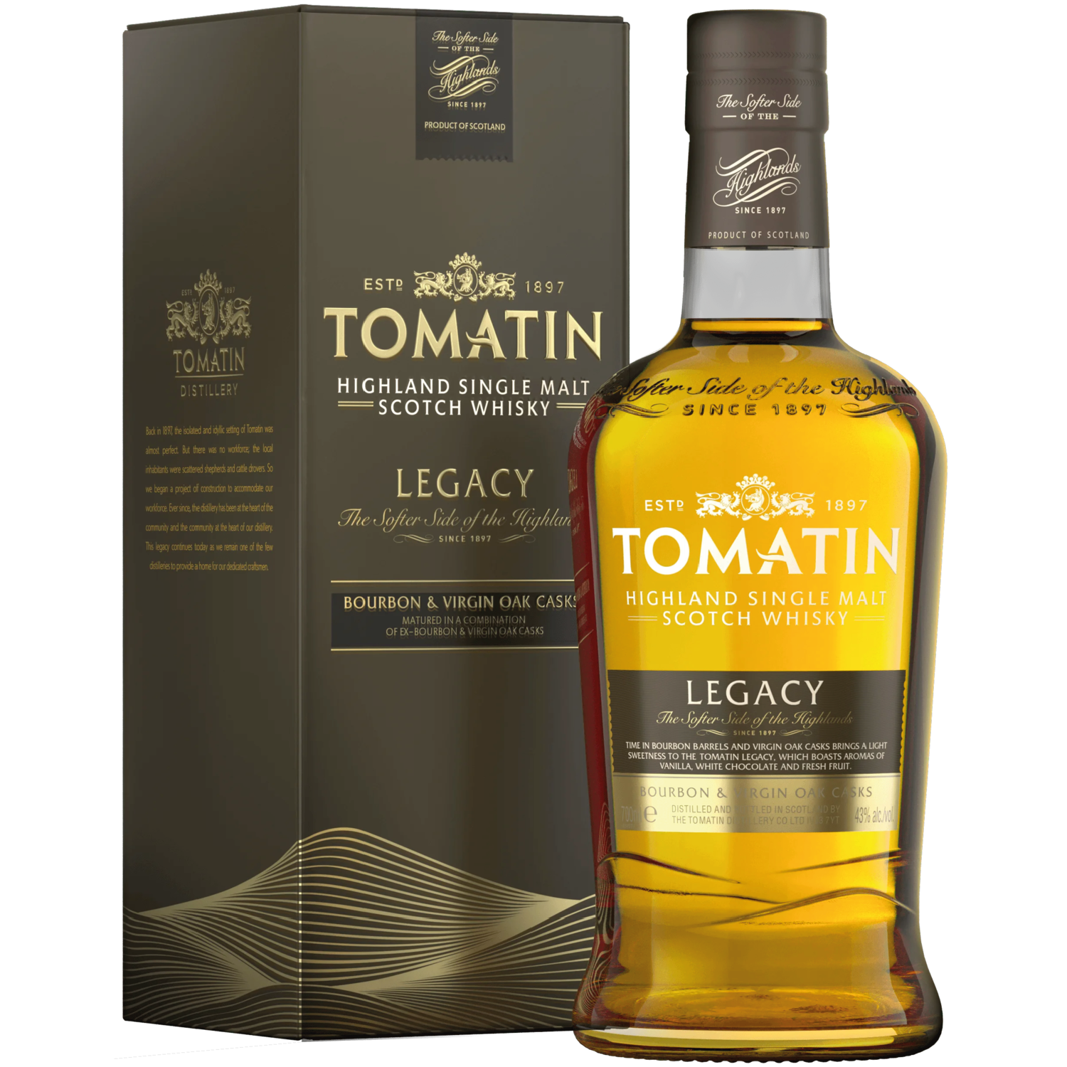 <b>Tomatin Legacy</b><br>70cl | 43%
