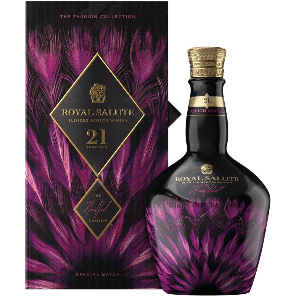 <b>Royal Salute 21 Year Old The Harris Reed Edition Pink Flagon</b><br>70cl | 40%