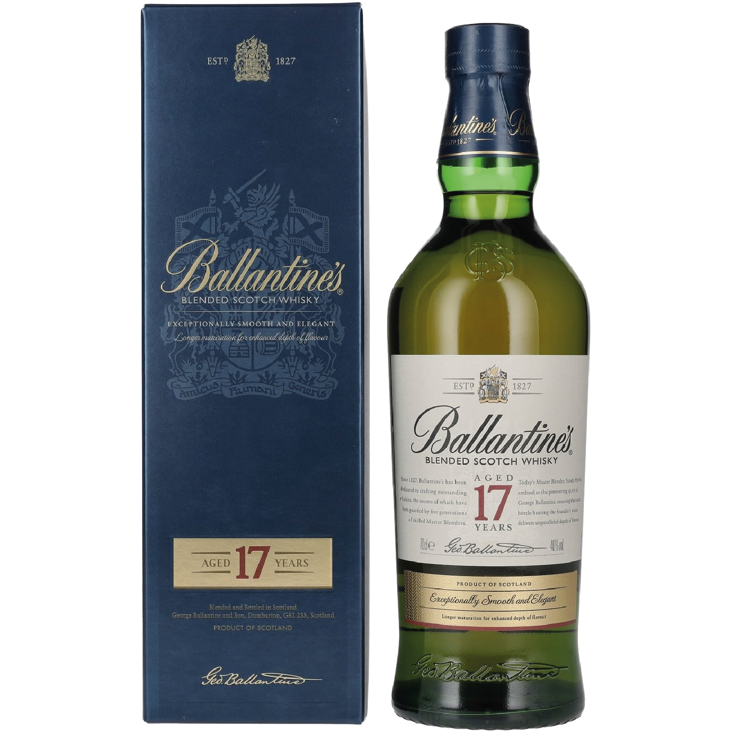 <b>Ballantine's 17 Year Old</b><br>70cl | 40%
