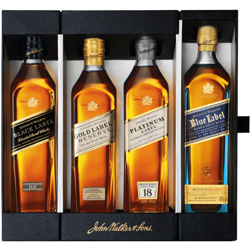 <b>Johnnie Walker The Collection Sampler Gift Set</b><br>4x20cl | 40%