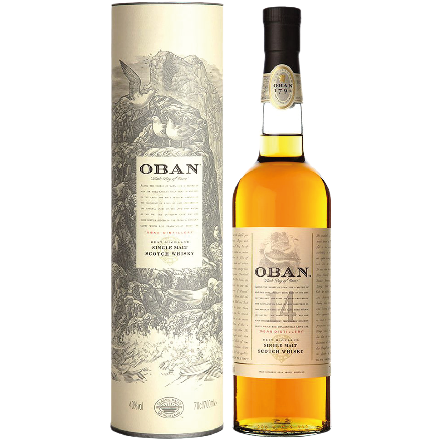 <b>OBAN 14</b><br>70cl | 43%