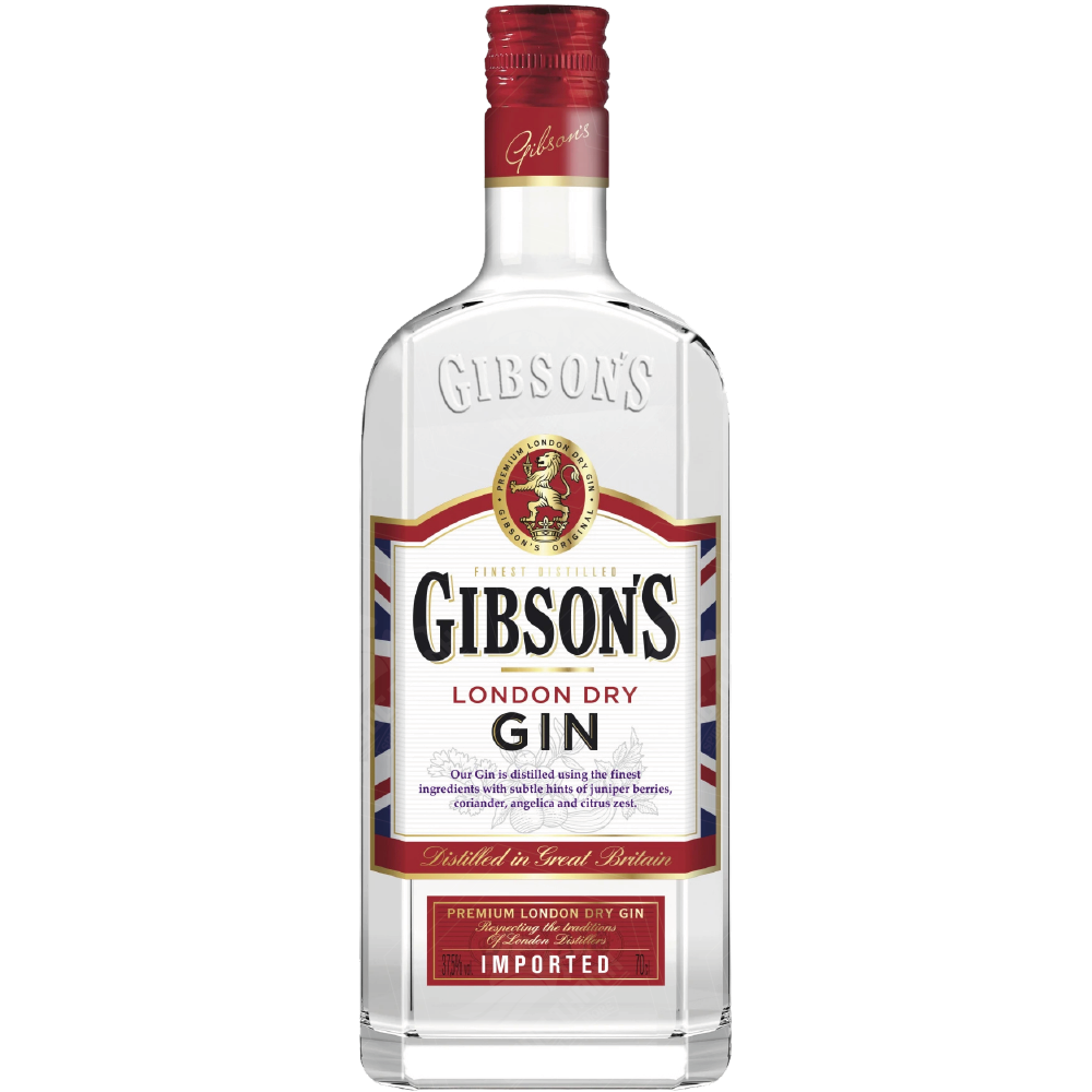 <b>GIBSON'S London Dry Gin</b><br>70cl | 37.5%