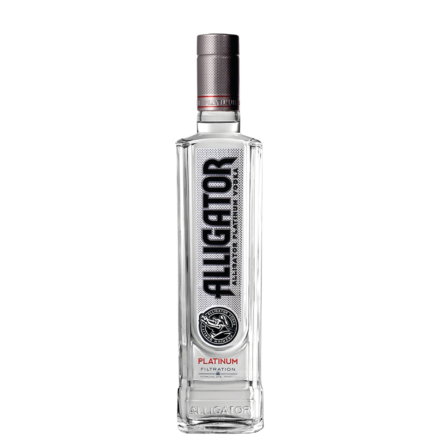 <b>Alligator Platinum Vodka</b><br>50cl | 31%