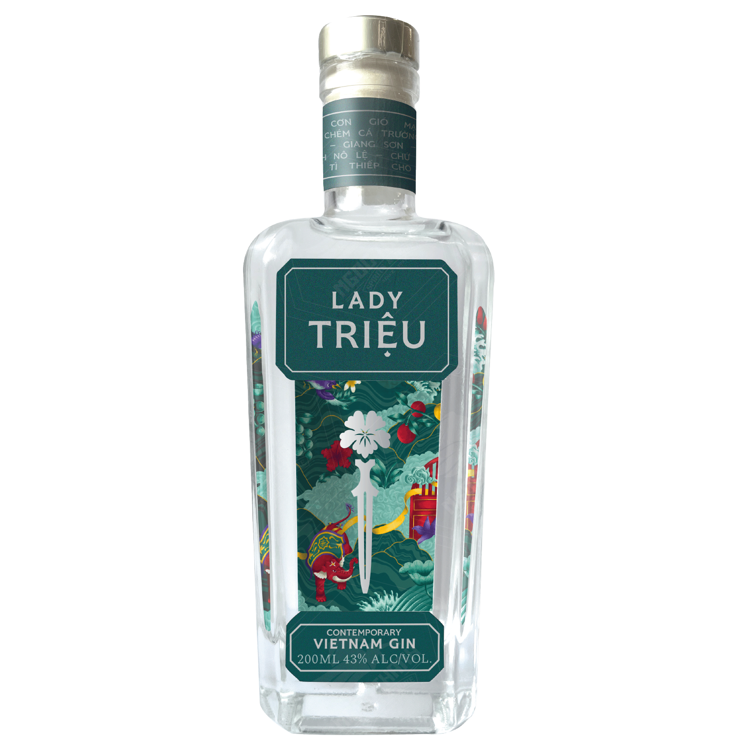<b>Lady Triệu Contemporary Vietnam Gin</b><br>20cl | 43%