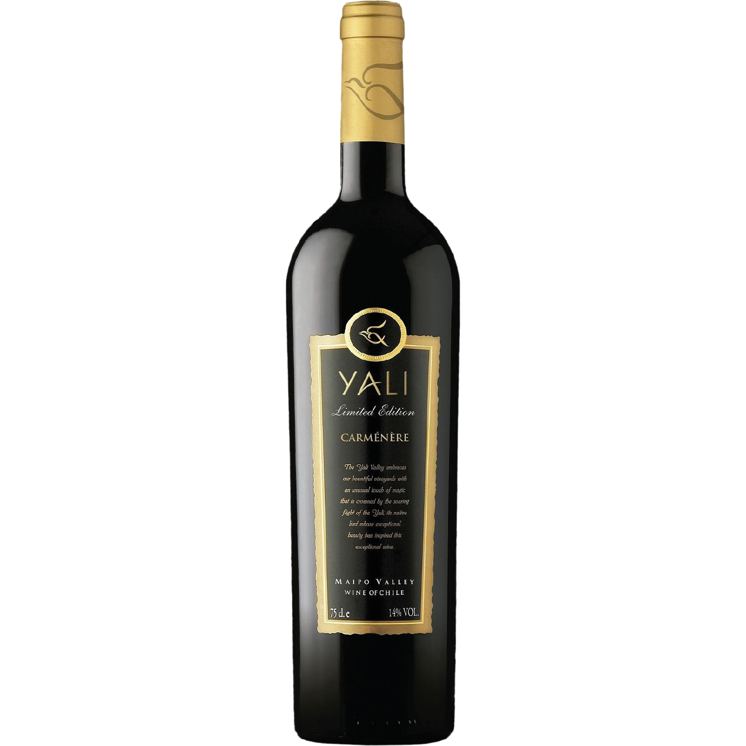 <b>Vang Đỏ Chile Yali Limited Edition</b><br>75cl | 13.5%