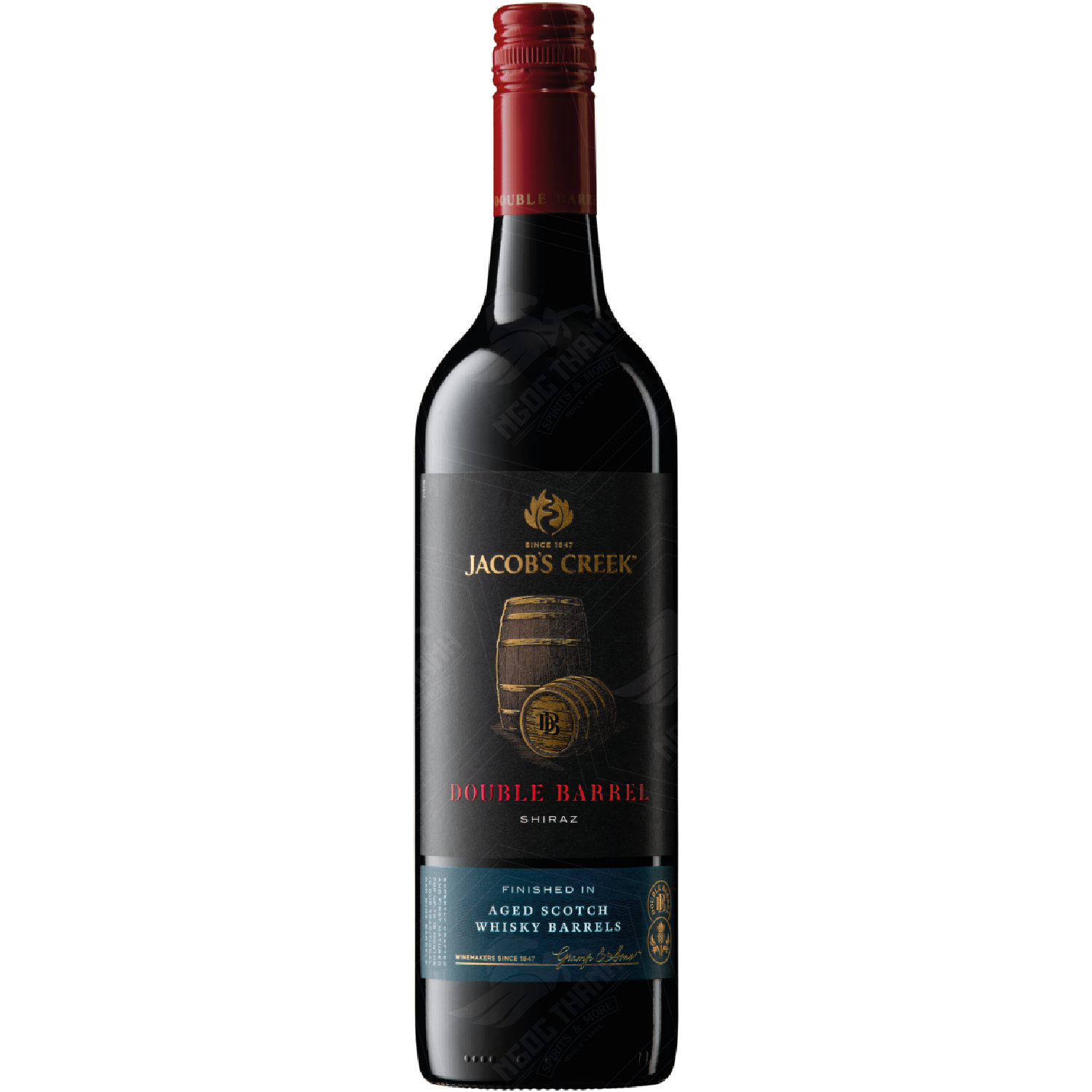 <b>Vang Đỏ Úc Jacob's Creek Double Barrel Shiraz</b><br>75cl | 14.5%