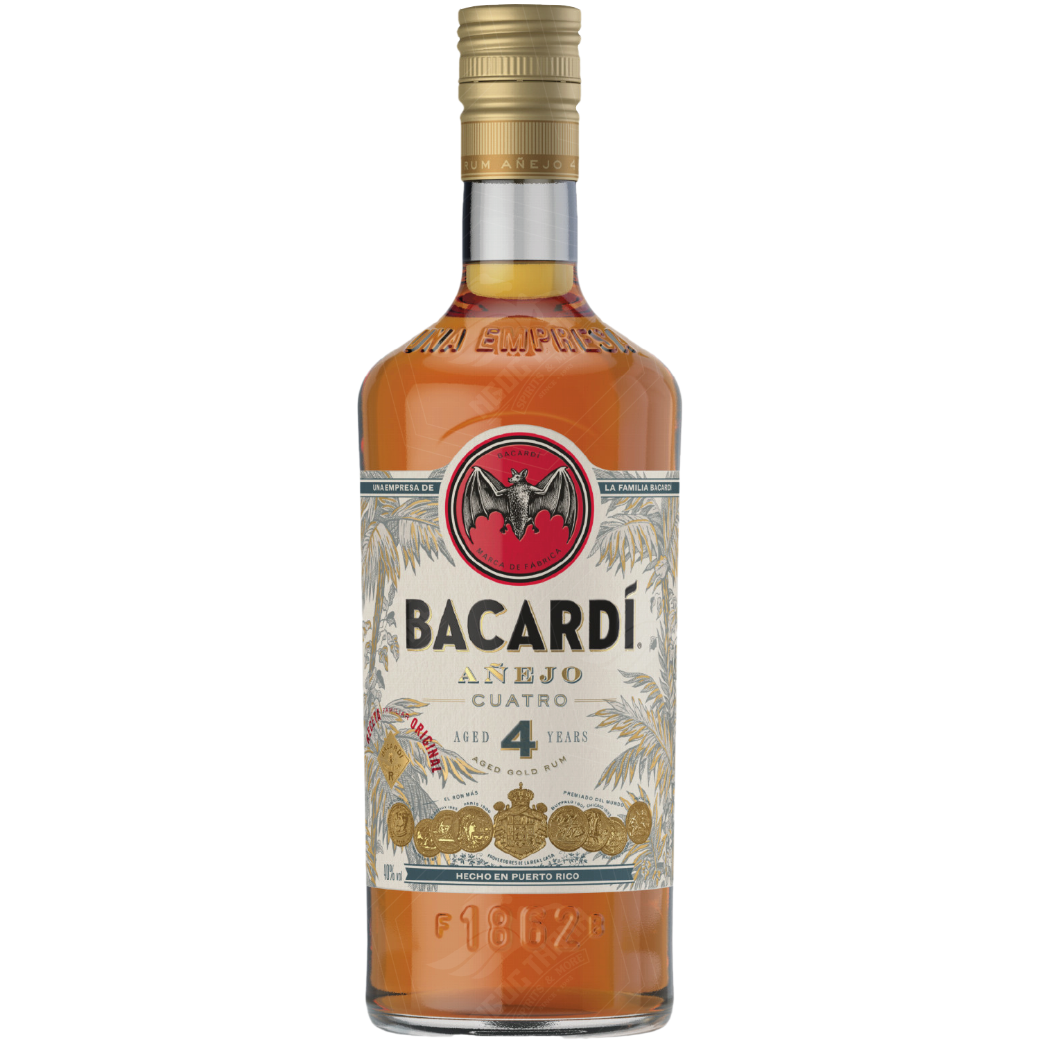 <b>BACARDÍ Añejo Cuatro Rum</b><br>70cl | 40%