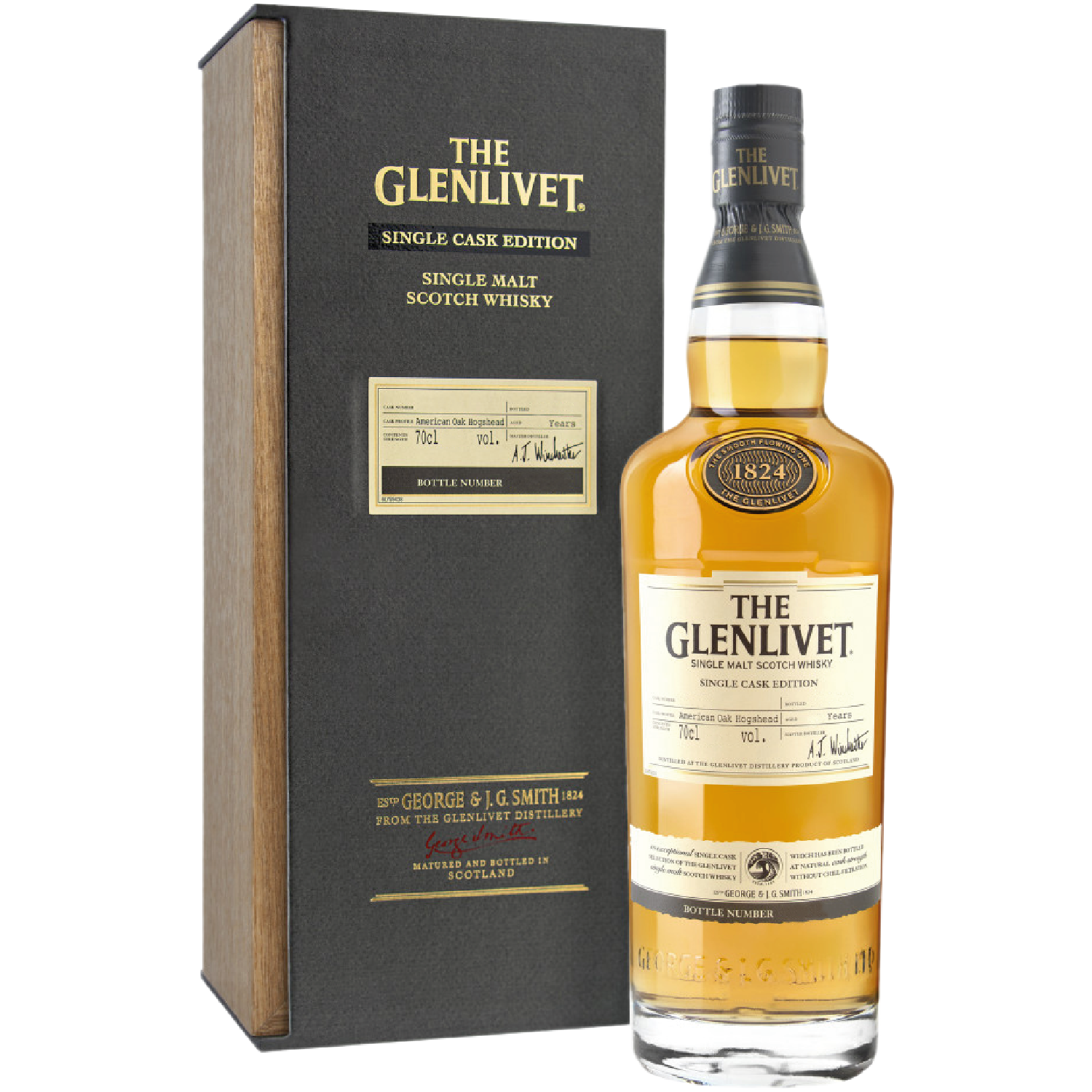 <b>The Glenlivet Single Cask Edition 26 Year Old 'American Oak Hogshead'</b><br>70cl | 47%