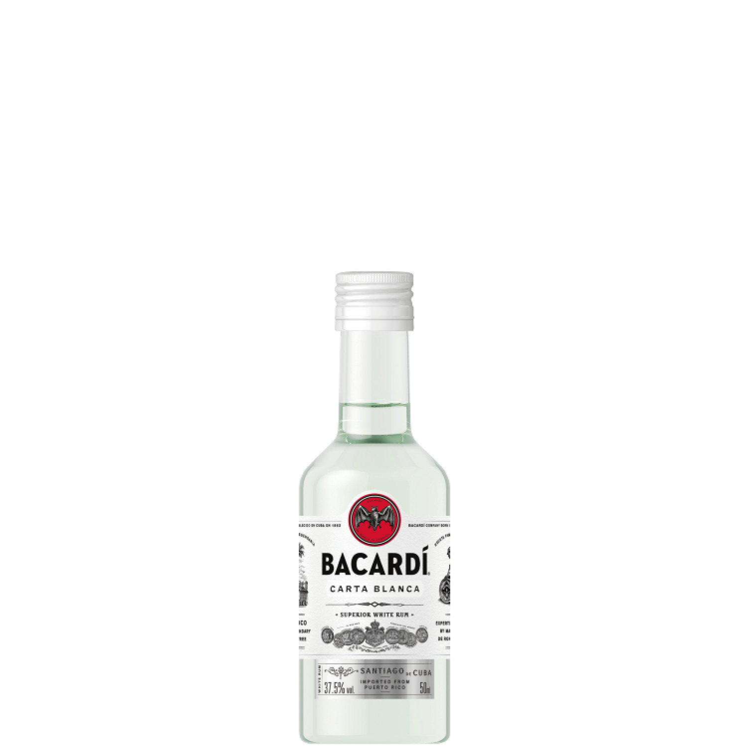 <b>BACARDÍ Superior Rum Miniature</b><br>5cl | 40%