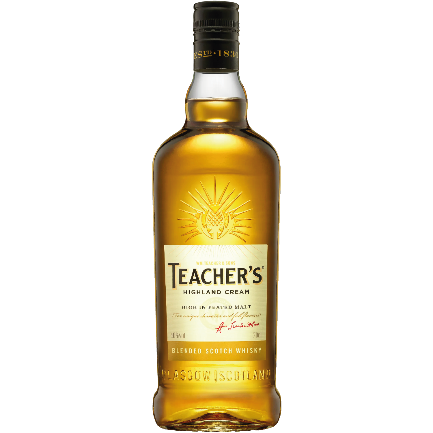<b>Teacher's Highland Cream</b><br>70cl | 40%