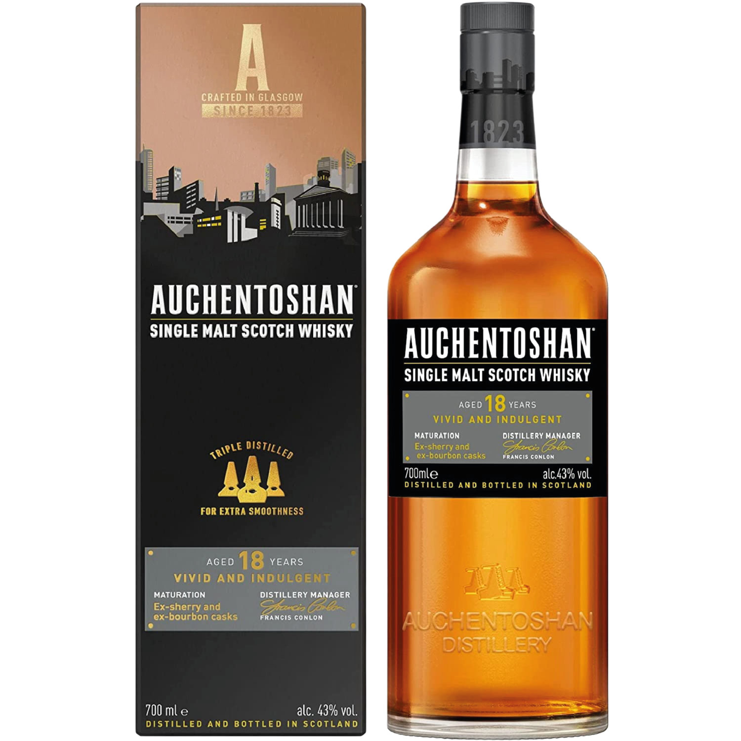 <b>Auchentoshan 18 Year Old</b><br>70cl | 43%