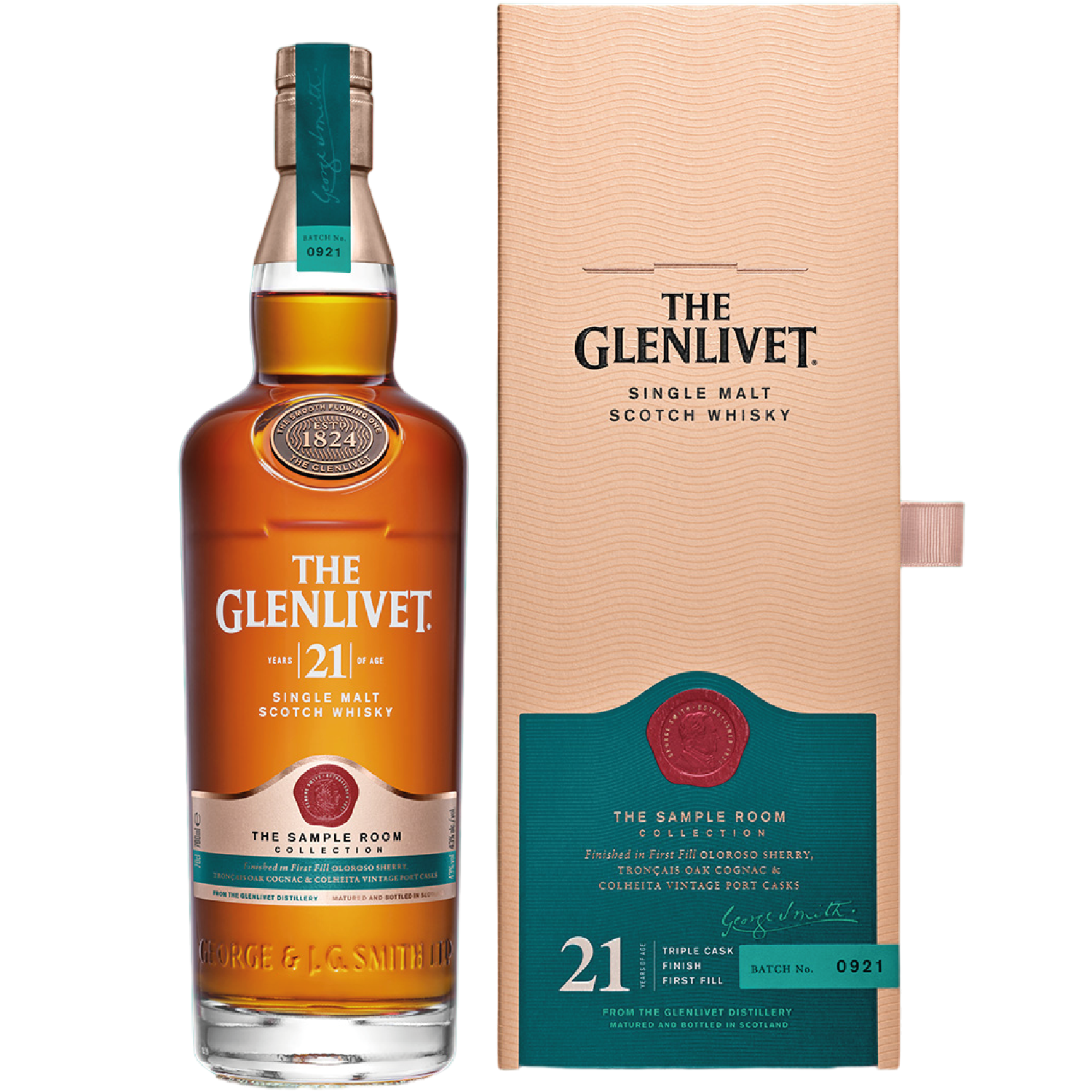 <b>The Glenlivet 21 Year Old</b><br>70cl | 43%