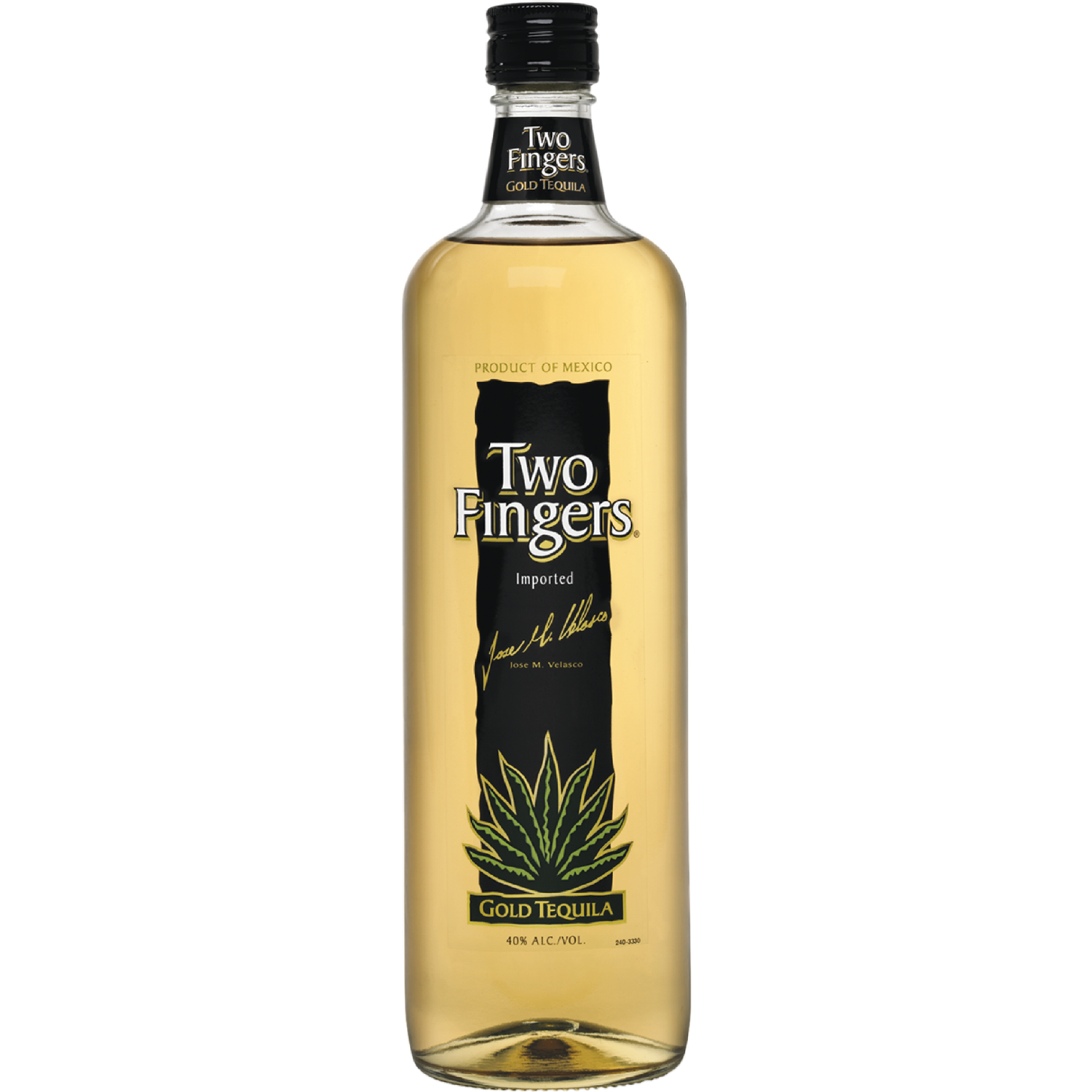 <b>Two Fingers Gold Tequila</b><br>75cl | 40%