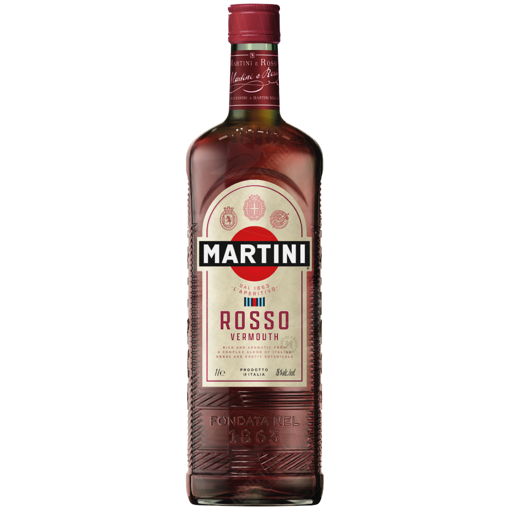 <b>Martini Rosso Vermouth</b><br>1liter | 15%