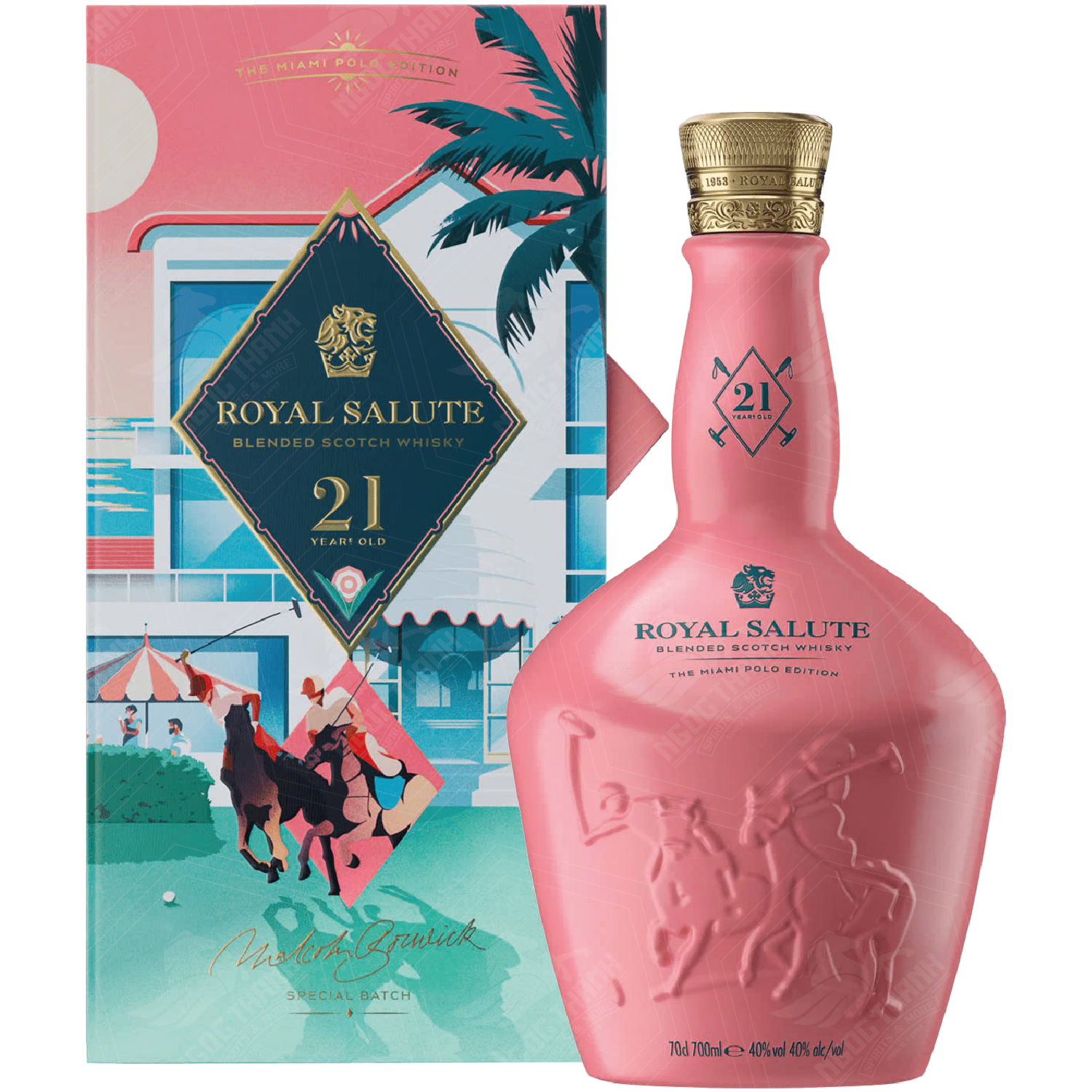 <b>Royal Salute 21 Year Old The Miami Polo Edition</b><br>70cl | 40%