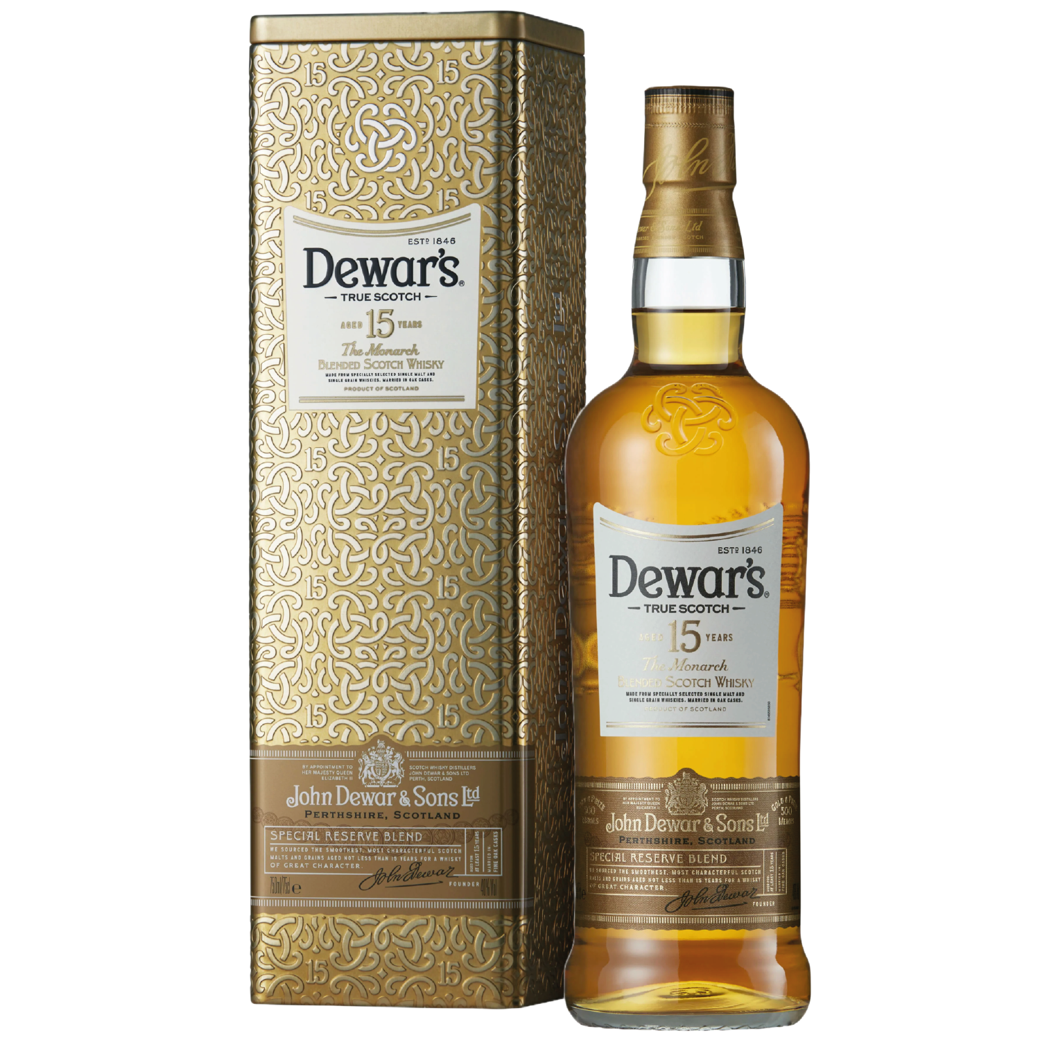 <b>Dewar's 15 Year Old</b><br>75cl | 40%