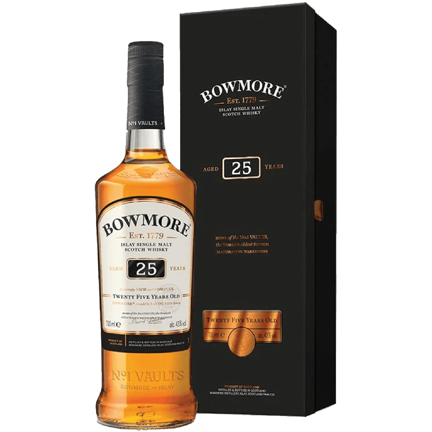 <b>Bowmore 25 Year Old</b><br>70cl | 43%