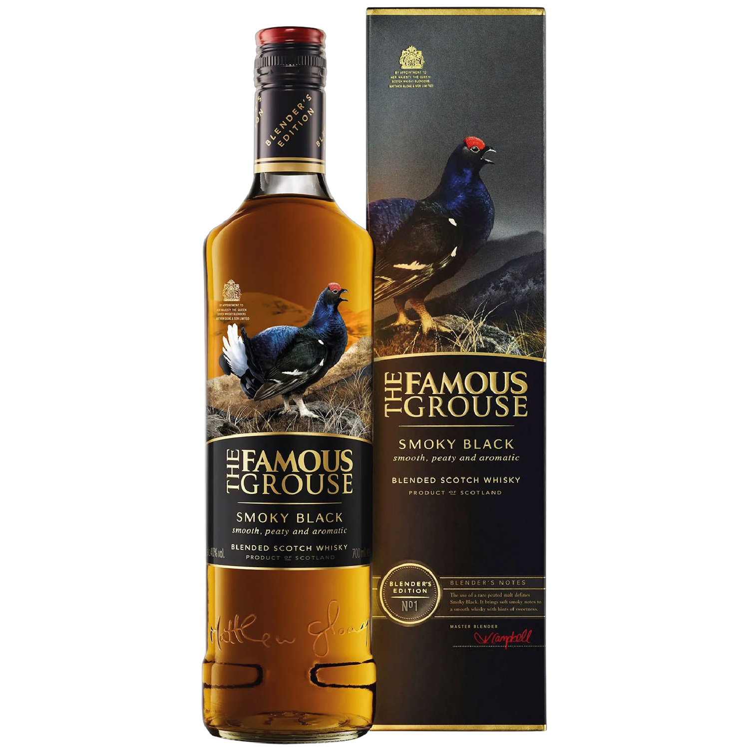 <b>The Famous Grouse Smoky Black</b><br>70cl | 40%
